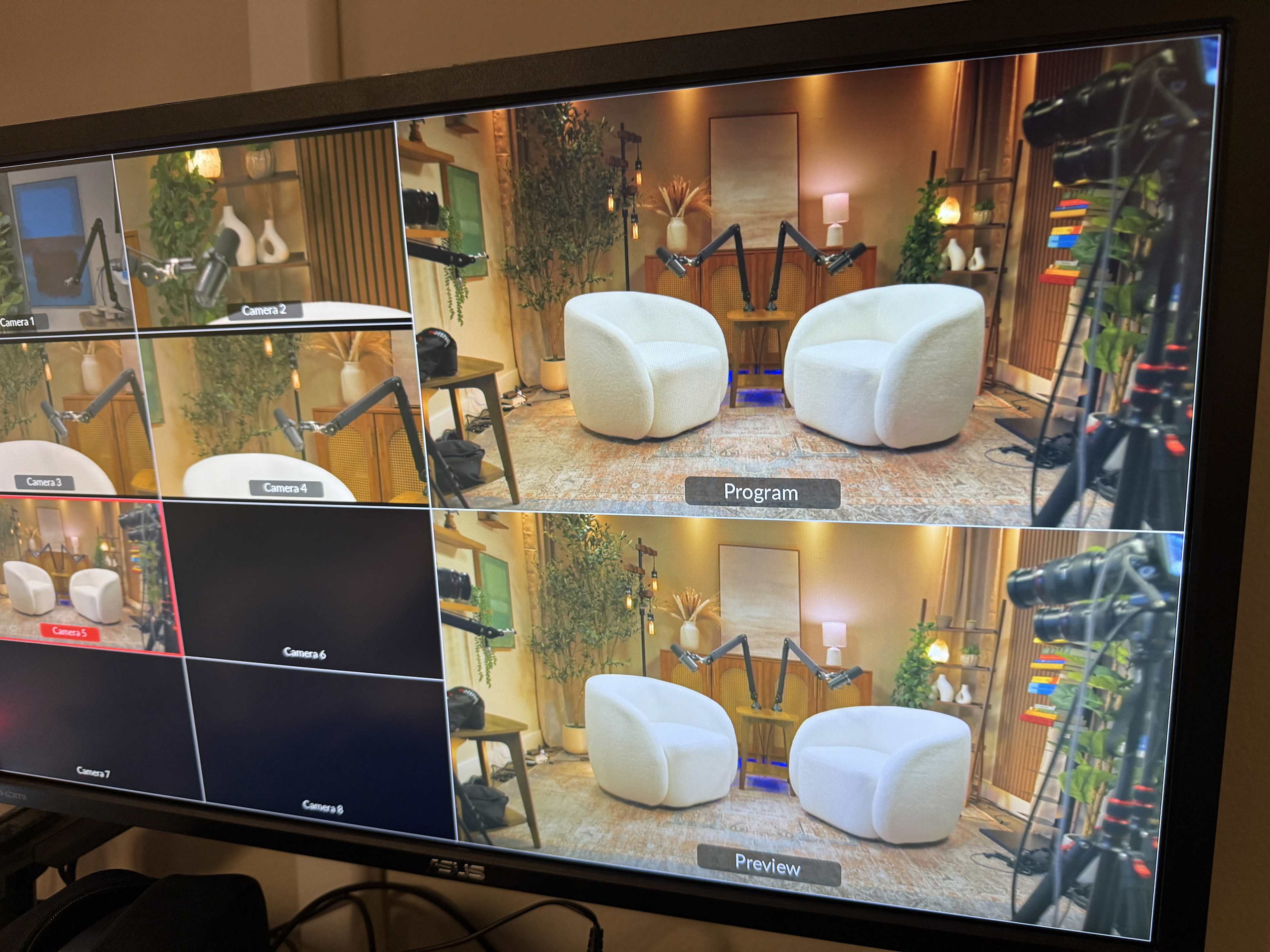 Cozy Podcast Studio Image in North Hollywood, North Hollywood, CA