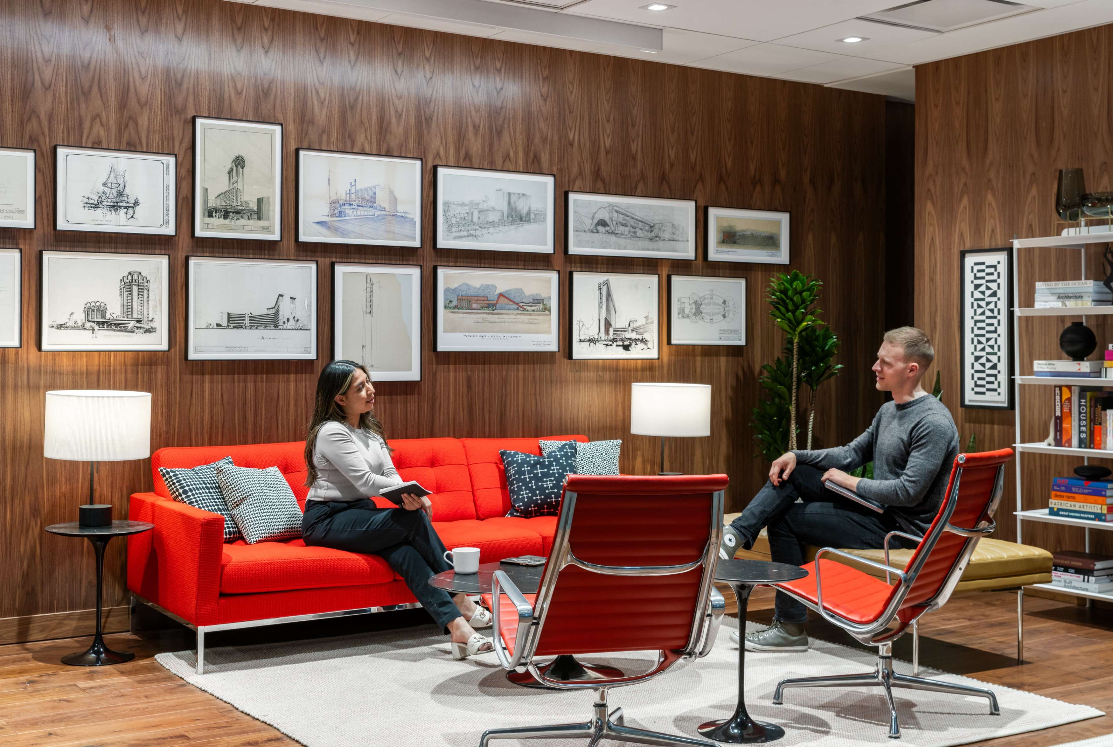 Mid-Century Modern Meeting Space Image in Downtown Las Vegas, Las Vegas, NV