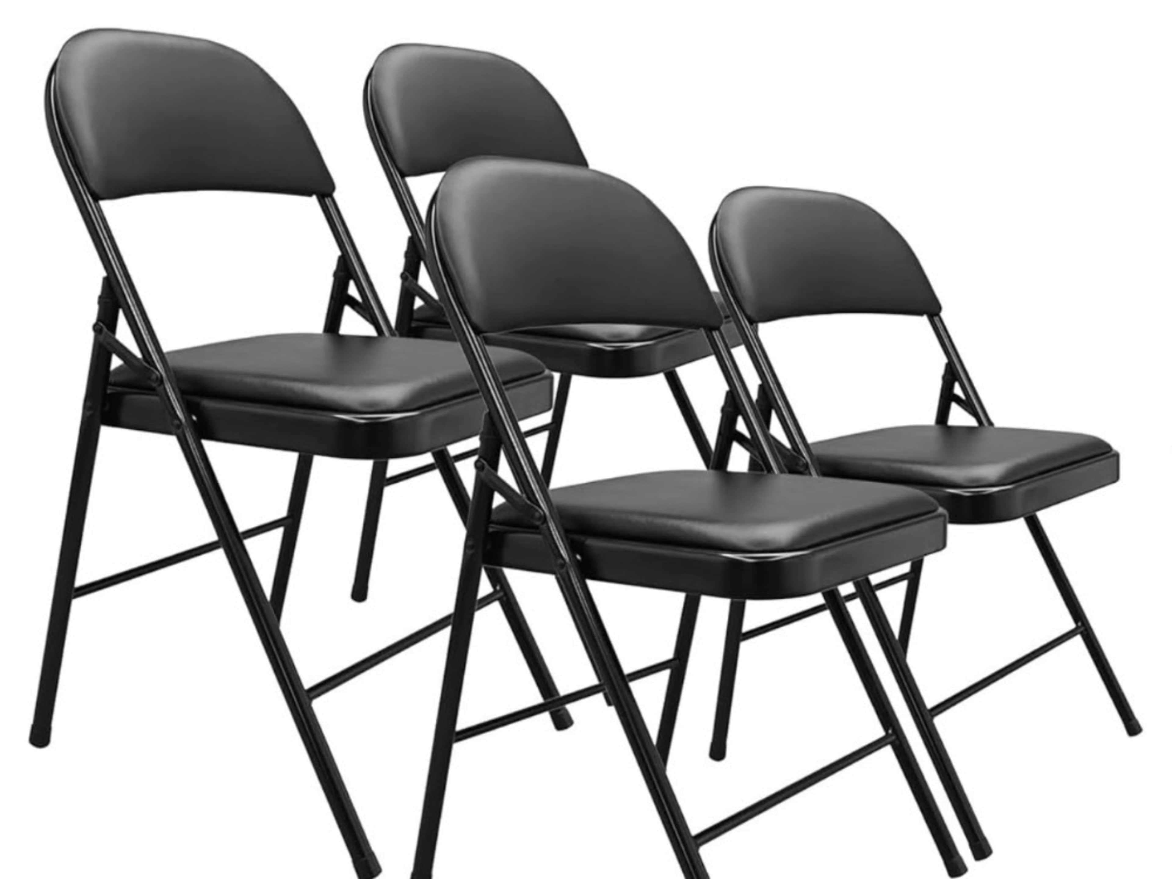 Black Folding Chairs