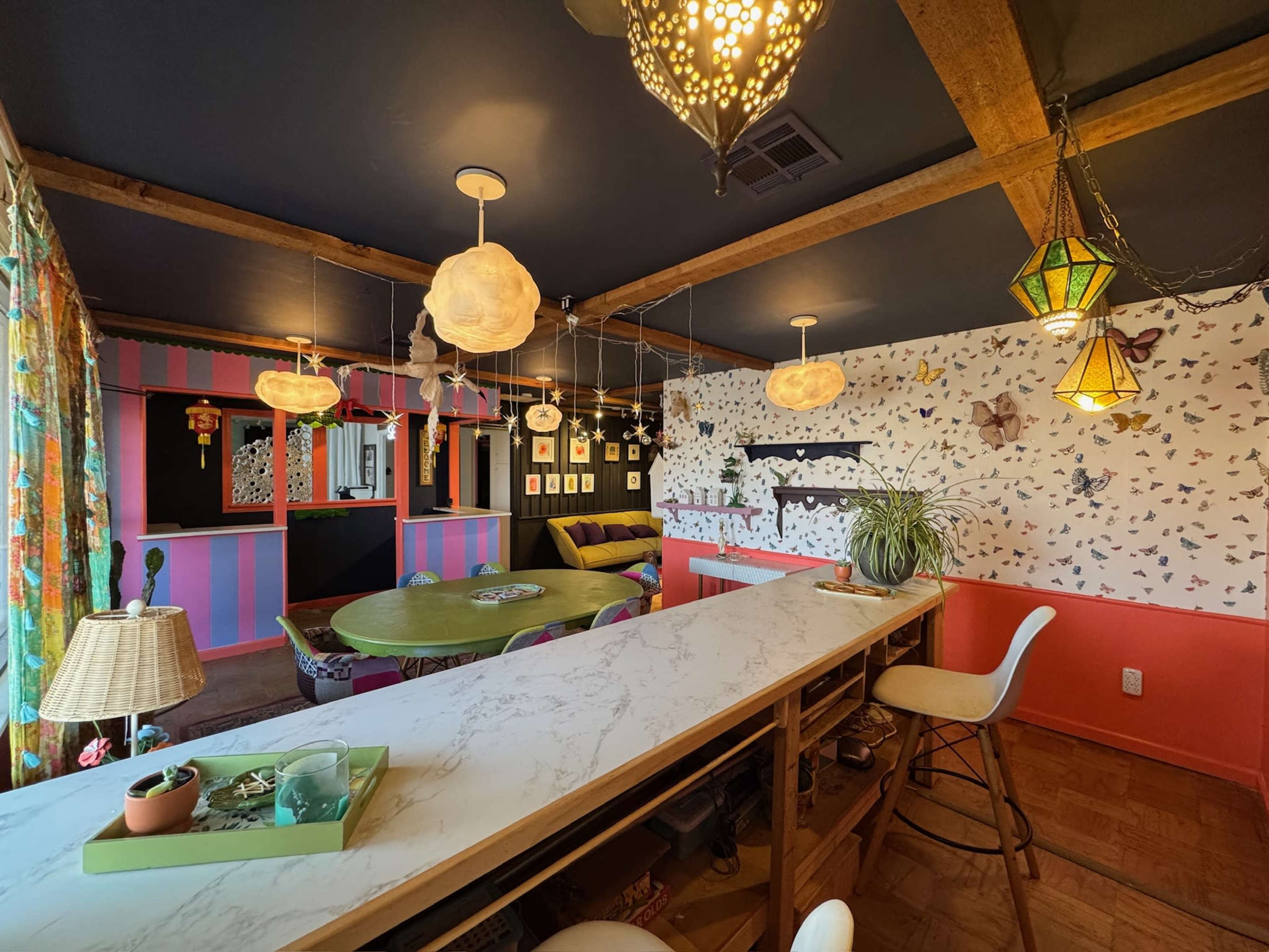Eclectic Maximalist Cozy Living Room in OKC Image in Central Oklahoma City, Oklahoma City, OK