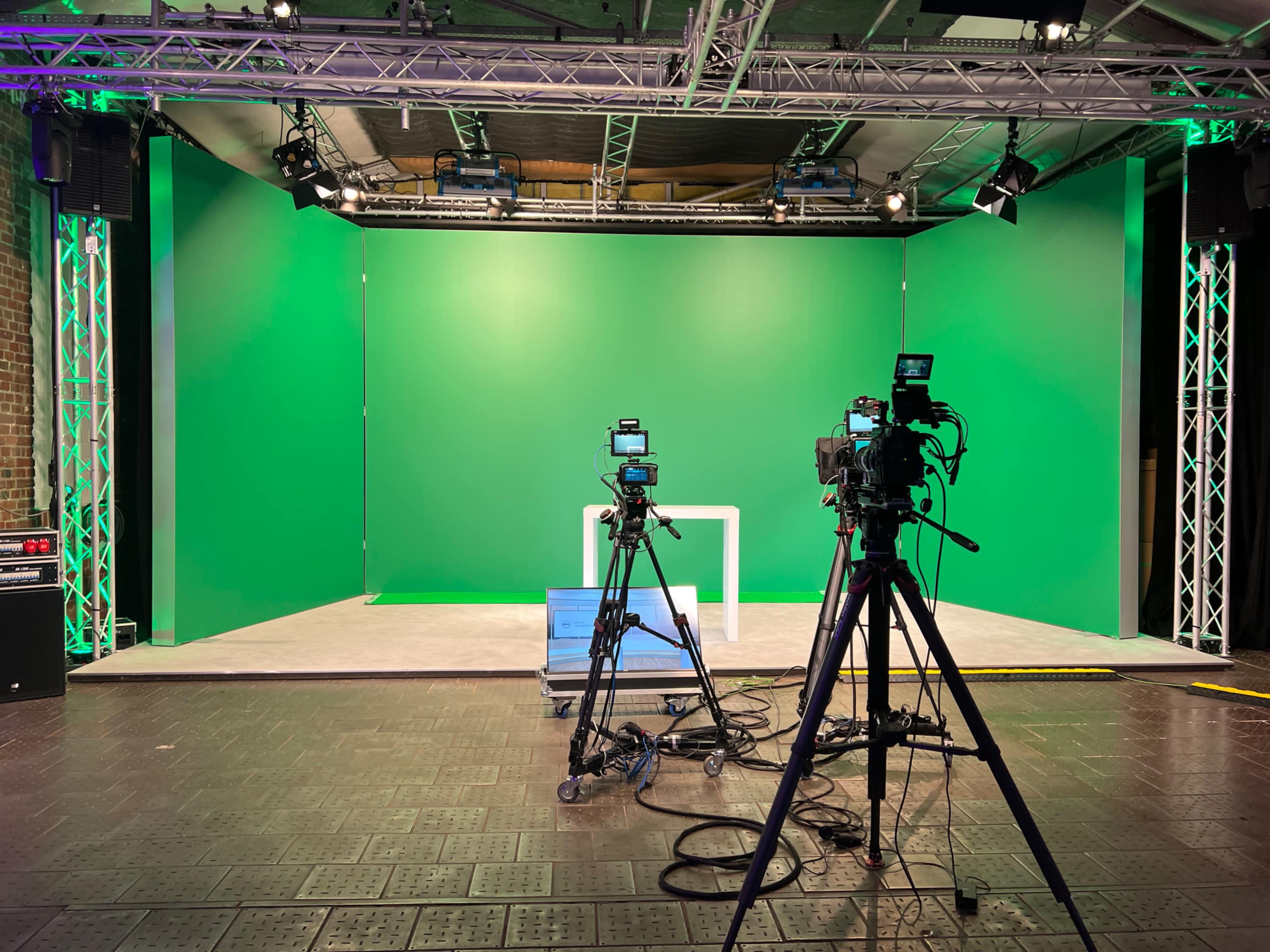 Studio for Press Conference, Live-Streamings and Greenscreen Production Bild in Mülheim, Cologne, 