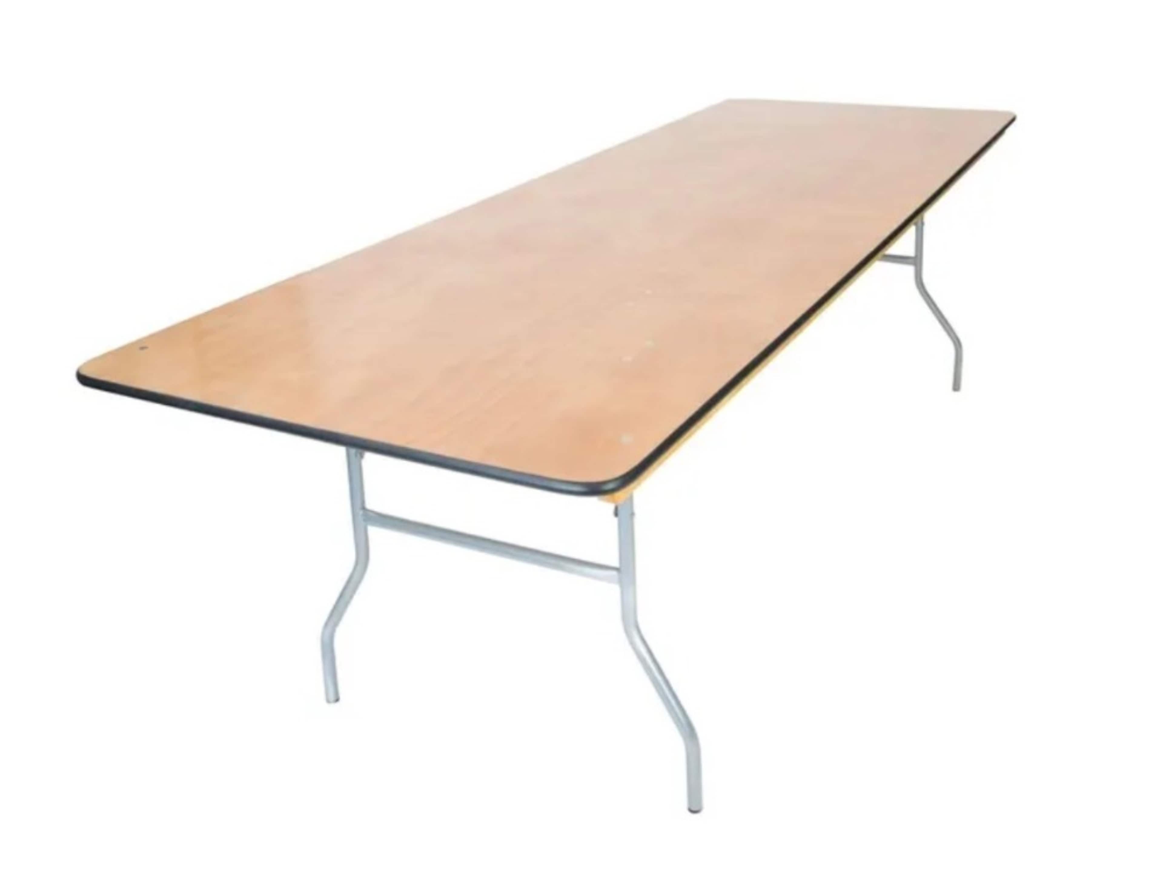 6 ft. Rectangular Wooden Table