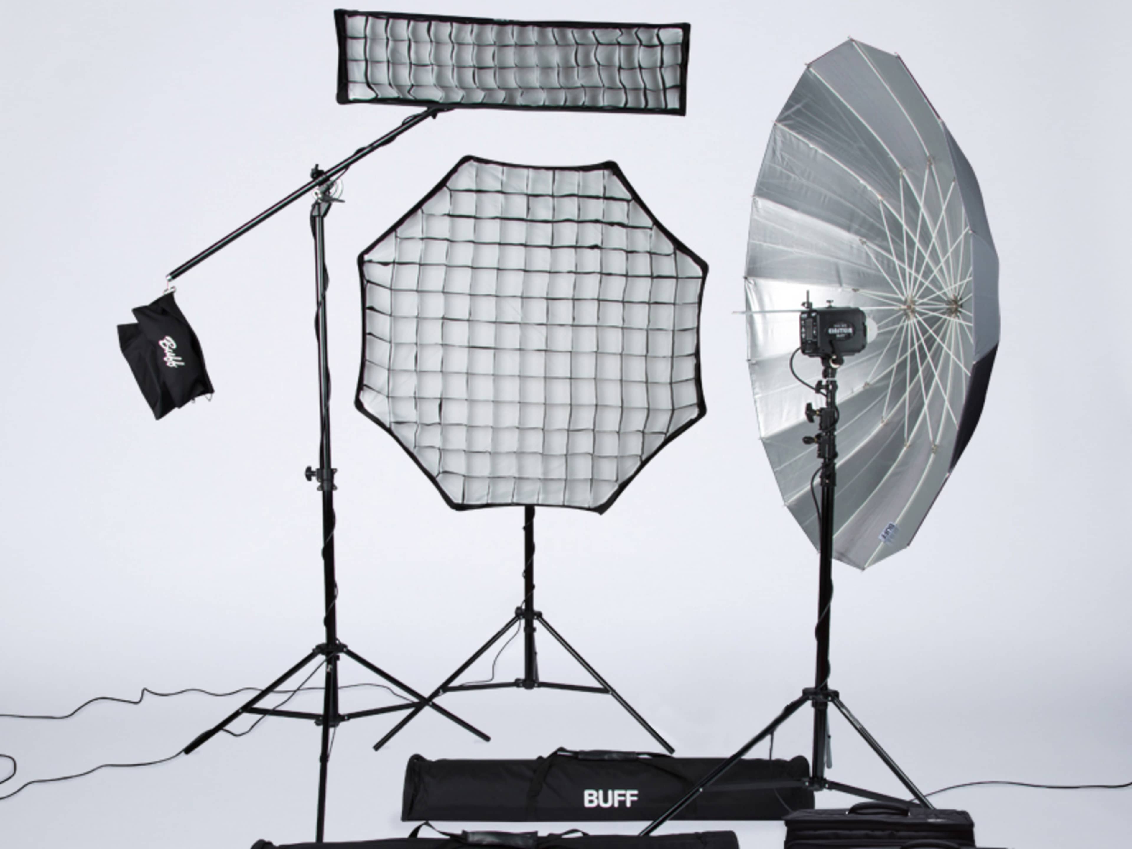 BUFF Three-Light Kit (Photography Lighting)