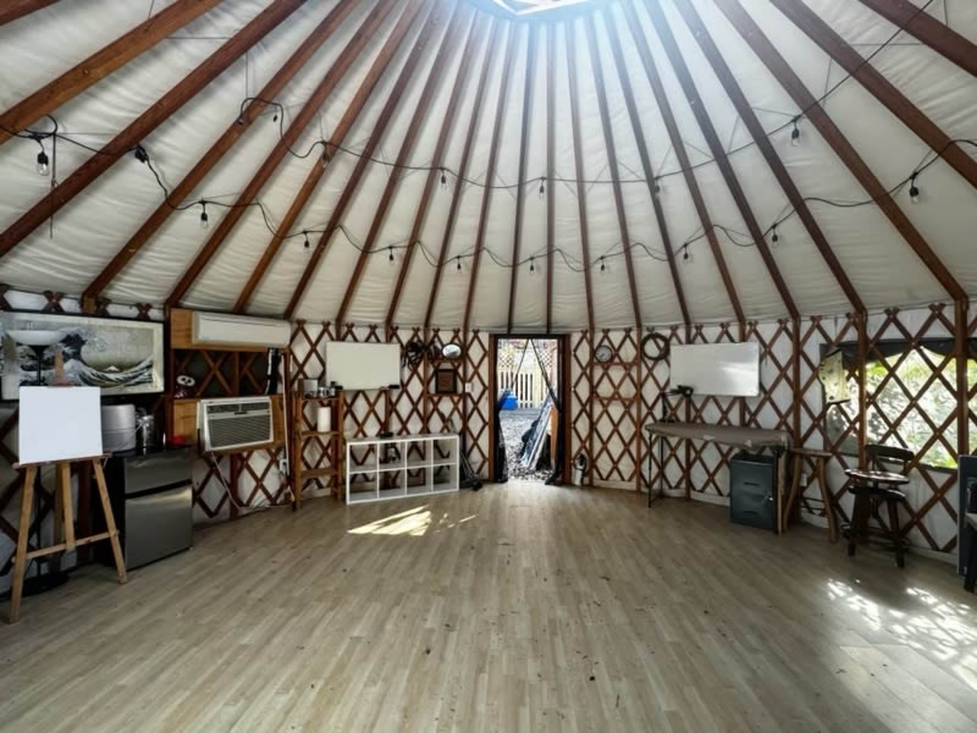 Yurt Artist Workspace in Historic Mt. Washington Image in Mt Washington, Baltimore, MD