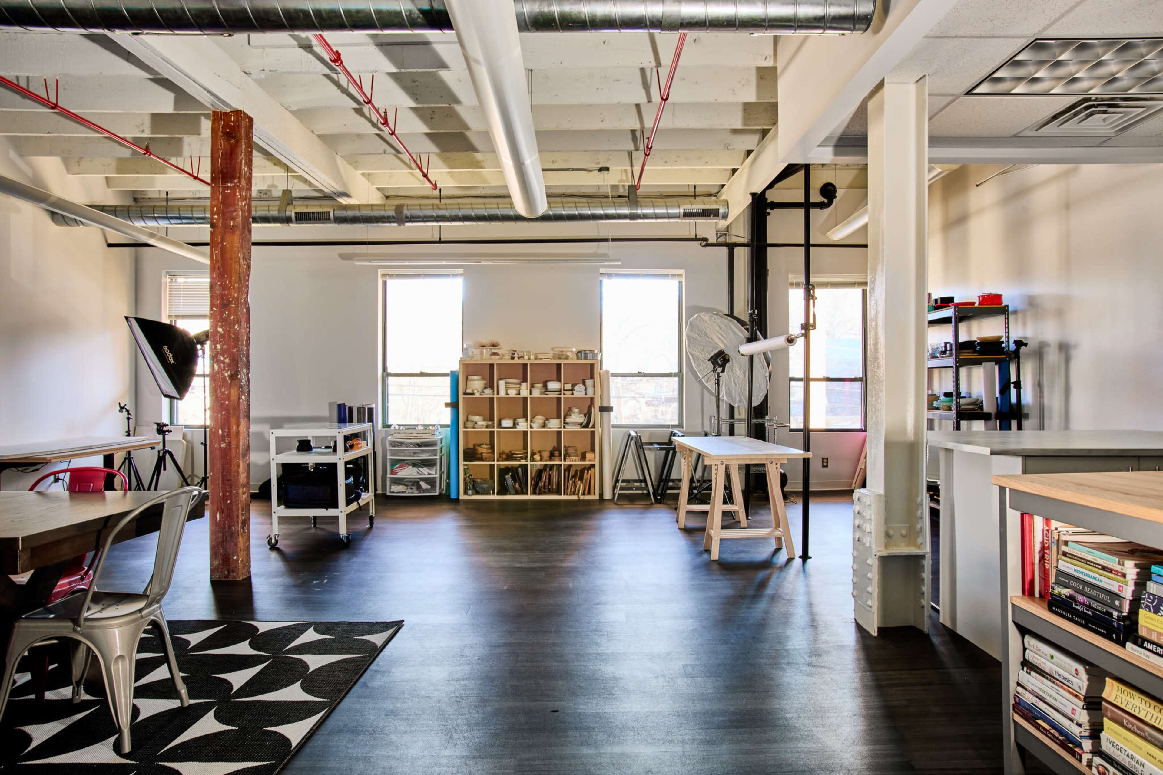 Spacious Industrial Loft Studio in Downtown Maplewood – Perfect for Food  & Portrait Photography Image in Maplewood, Maplewood, NJ