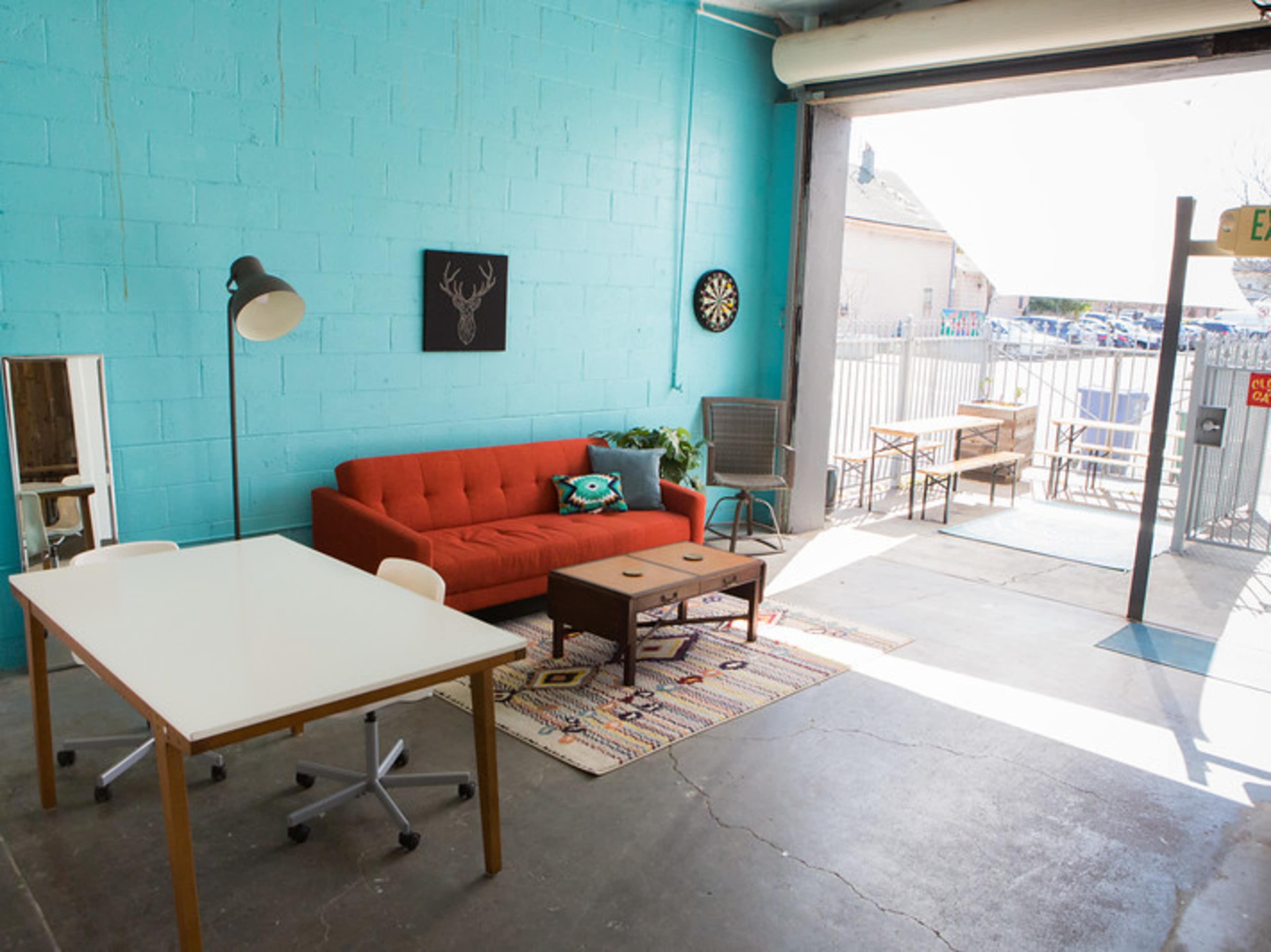 Lounge + Outdoor Patio
