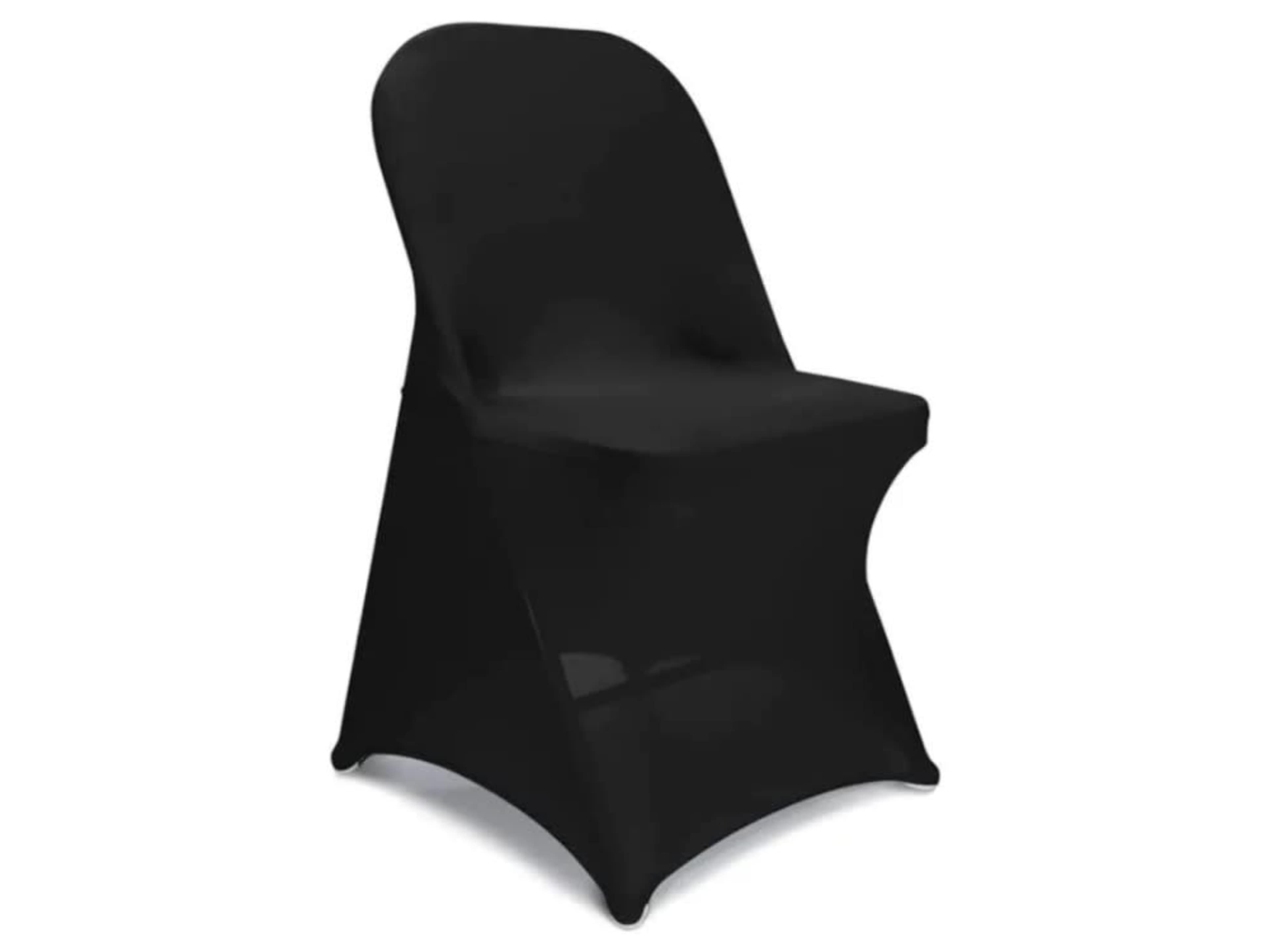 Black Fabric Covers for Folding Chairs