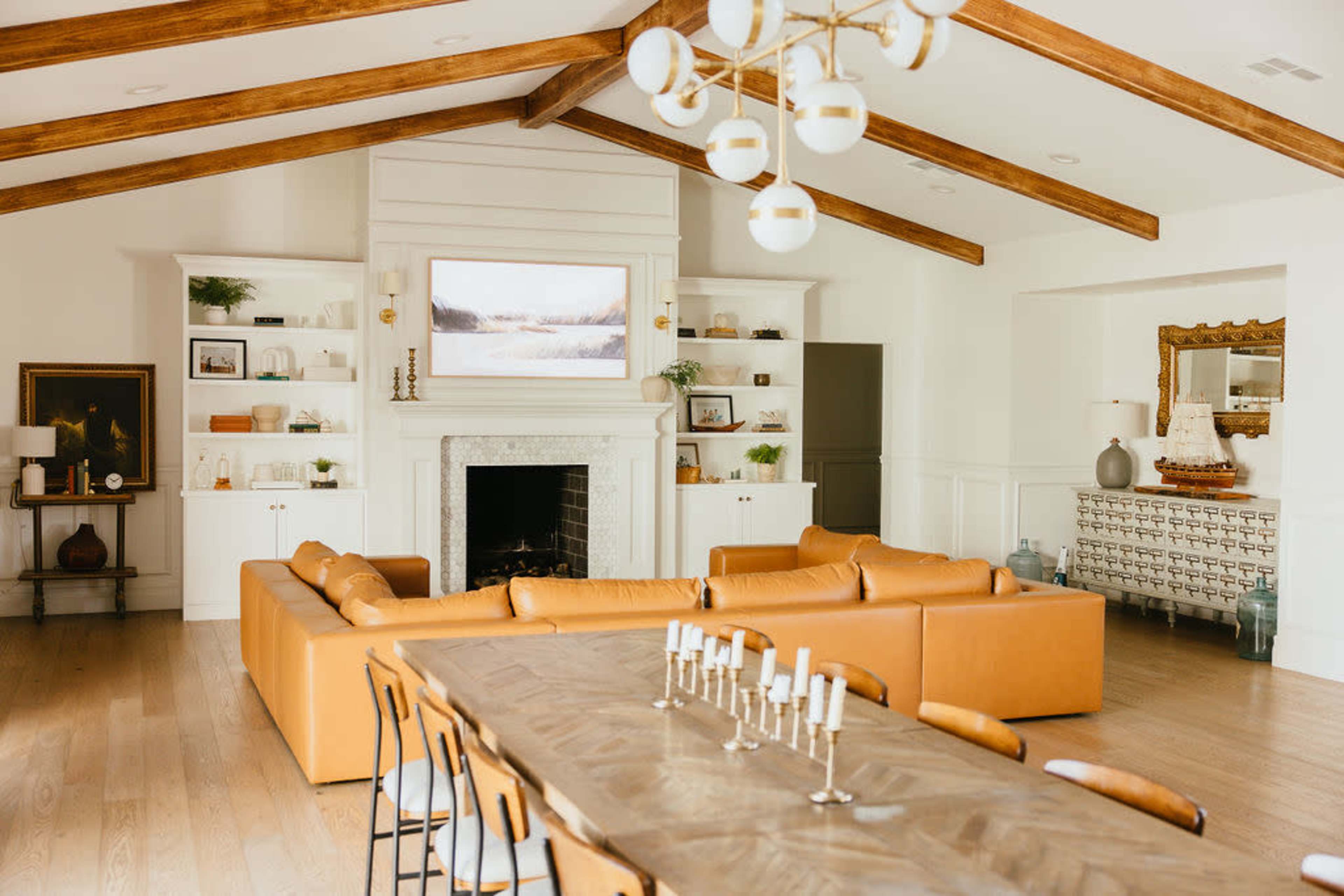 Savor Arcadia: Chefs Airy Kitchen, Beamed Ceiling, Open Concept Image in Camelback East Village, Phoenix, AZ