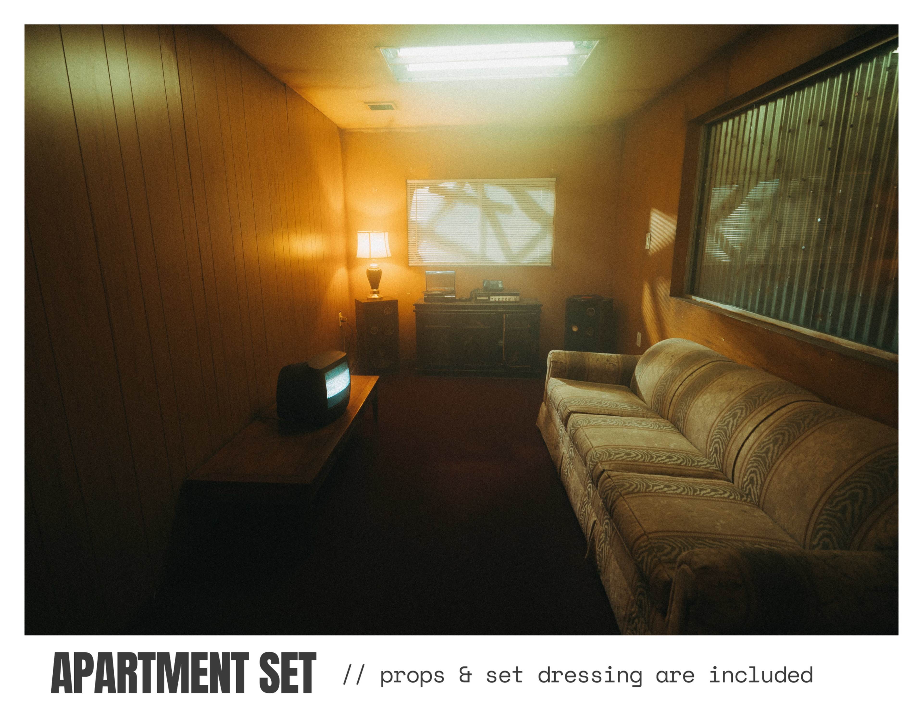 Abandoned Apartment Sets | The Barracks Image in Vernon, Vernon, CA