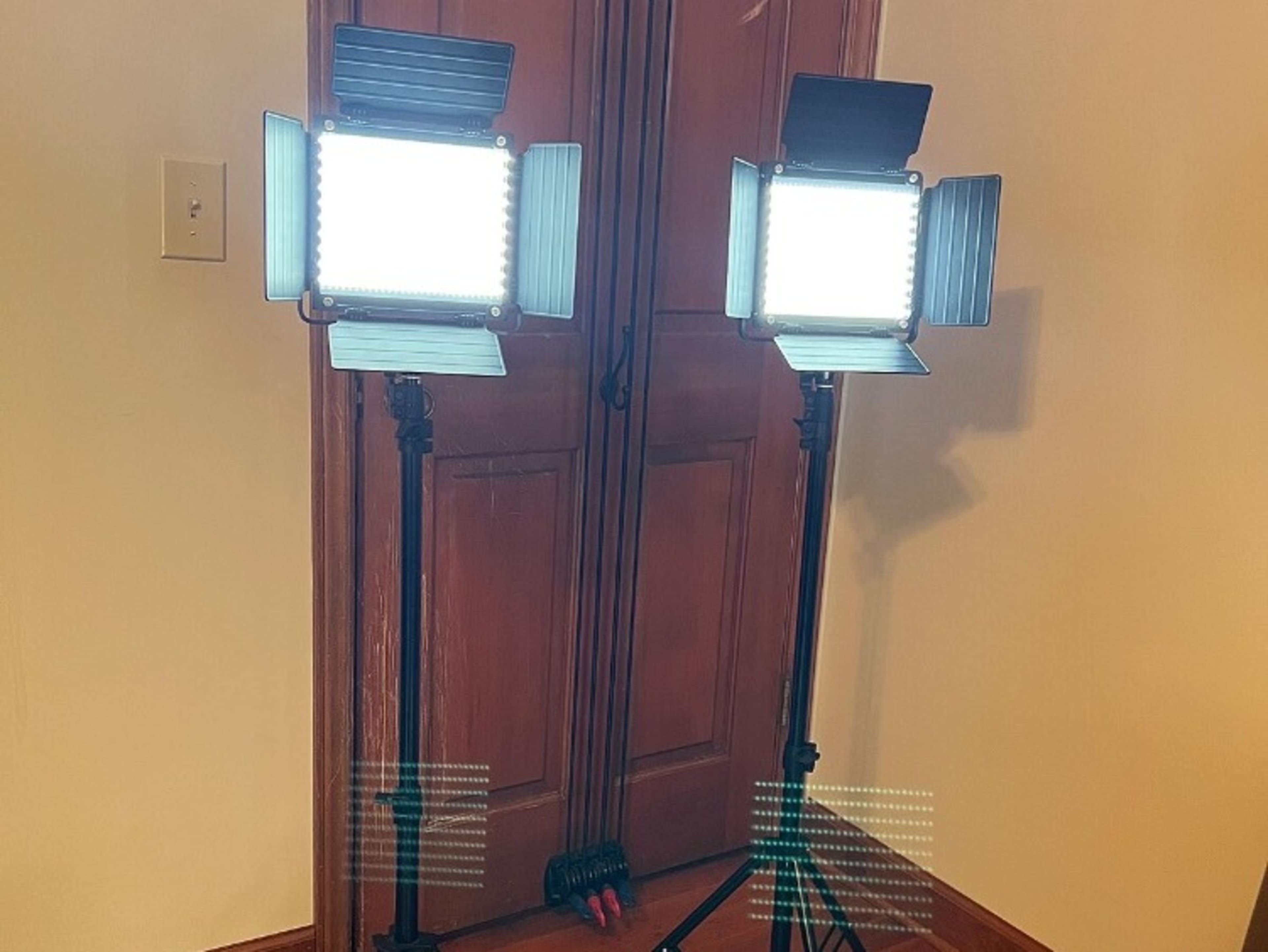 GVM 560AS Bi-Color LED Studio Video 2-Panel Lights