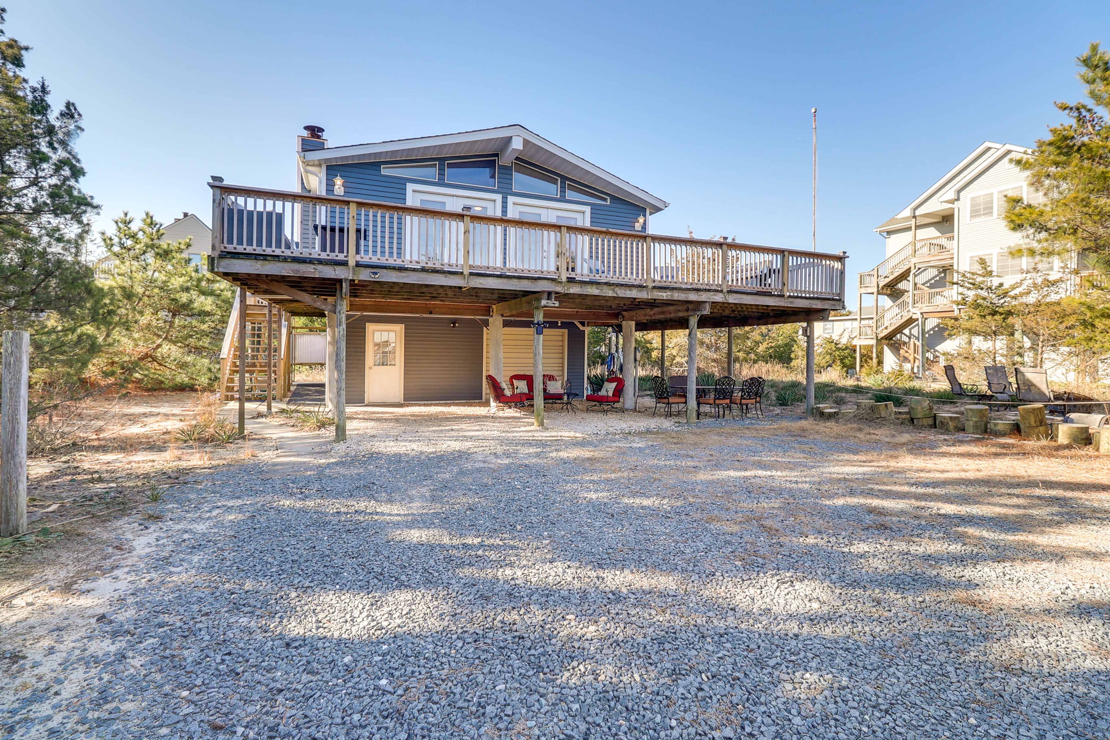 Versatile 4-Bedroom Beach House – on Private Beach Image in Broadkill Beach, Milton, DE