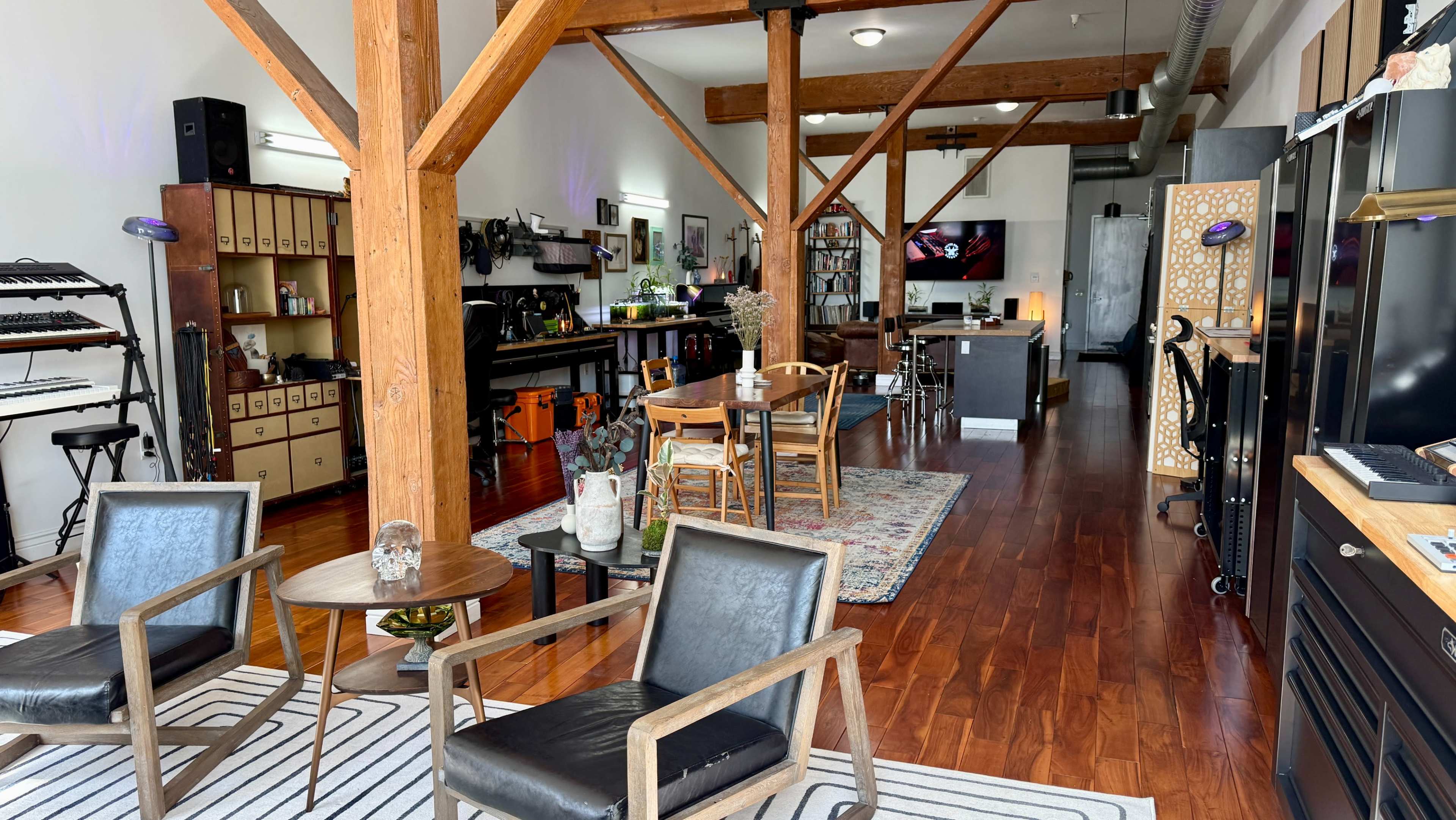 Spacious Industrial Recording Studio with Beautiful Design & Natural Light in the Arts District Image in Central LA, Los Angeles, CA