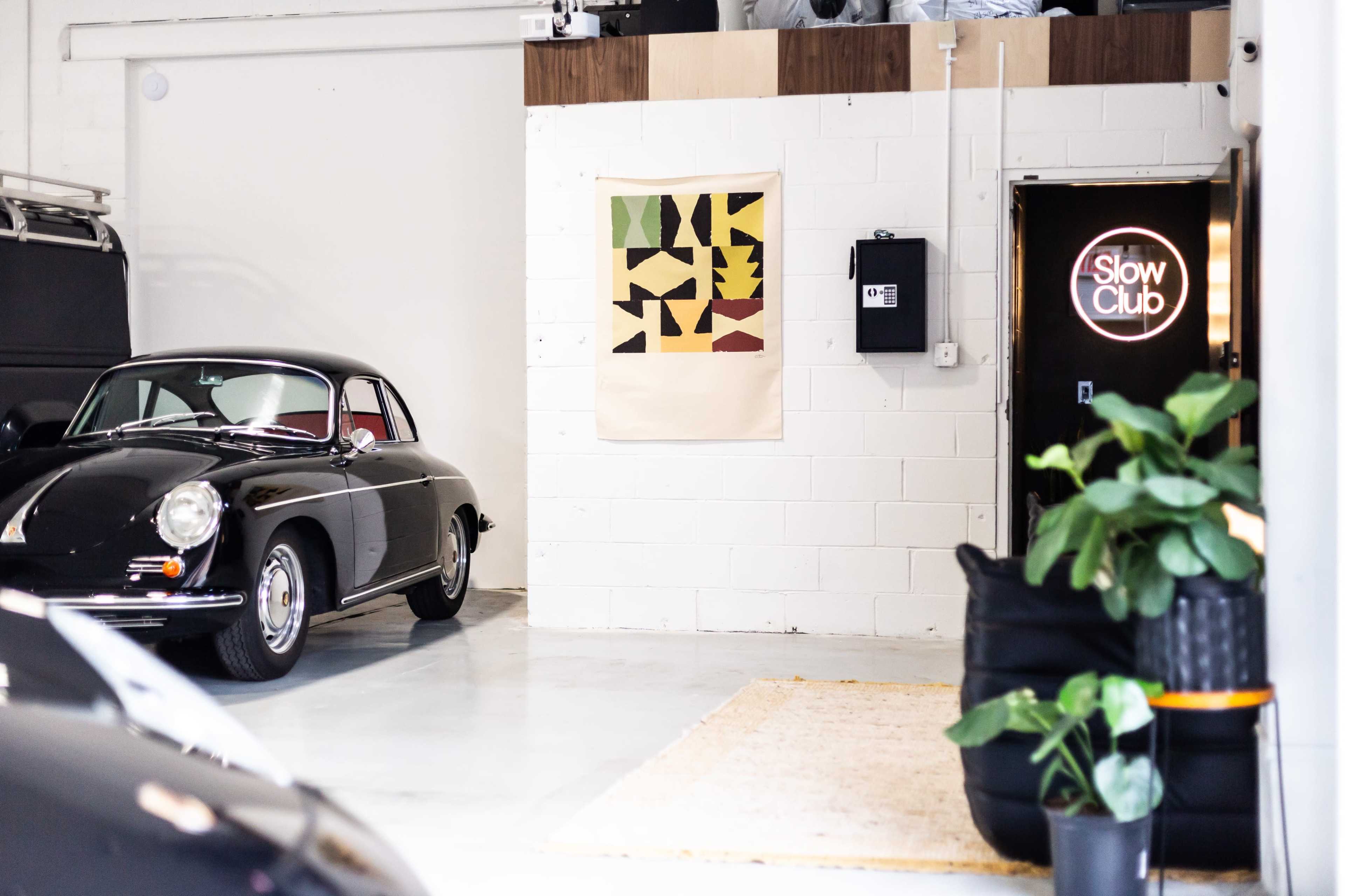 Modern Industrial Auto Showroom and Lounge Image in Edina, Minneapolis, MN