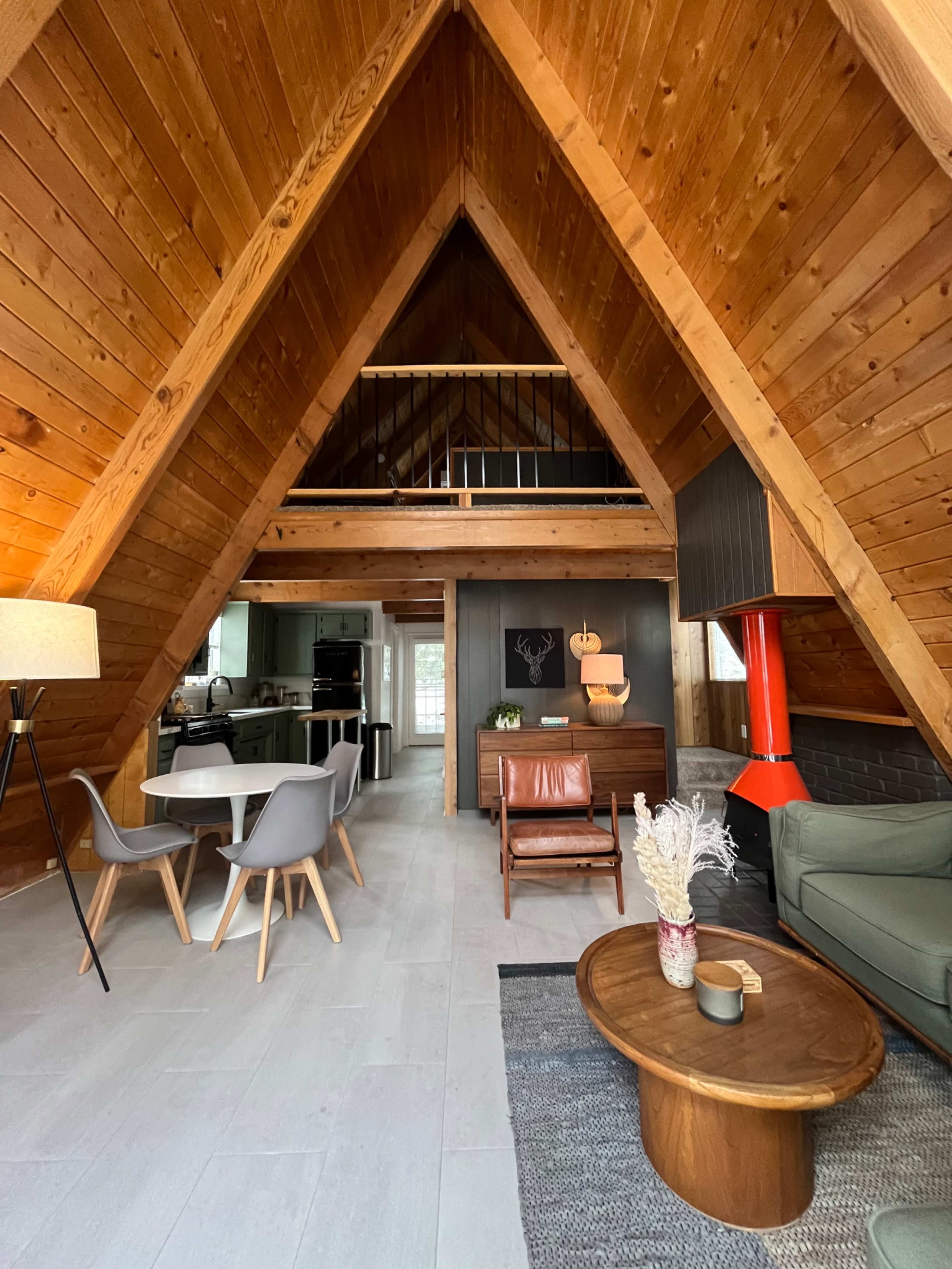 Cozy A-Frame with Modern Upgrades Image in Arrowbear Lake, Running Springs, CA