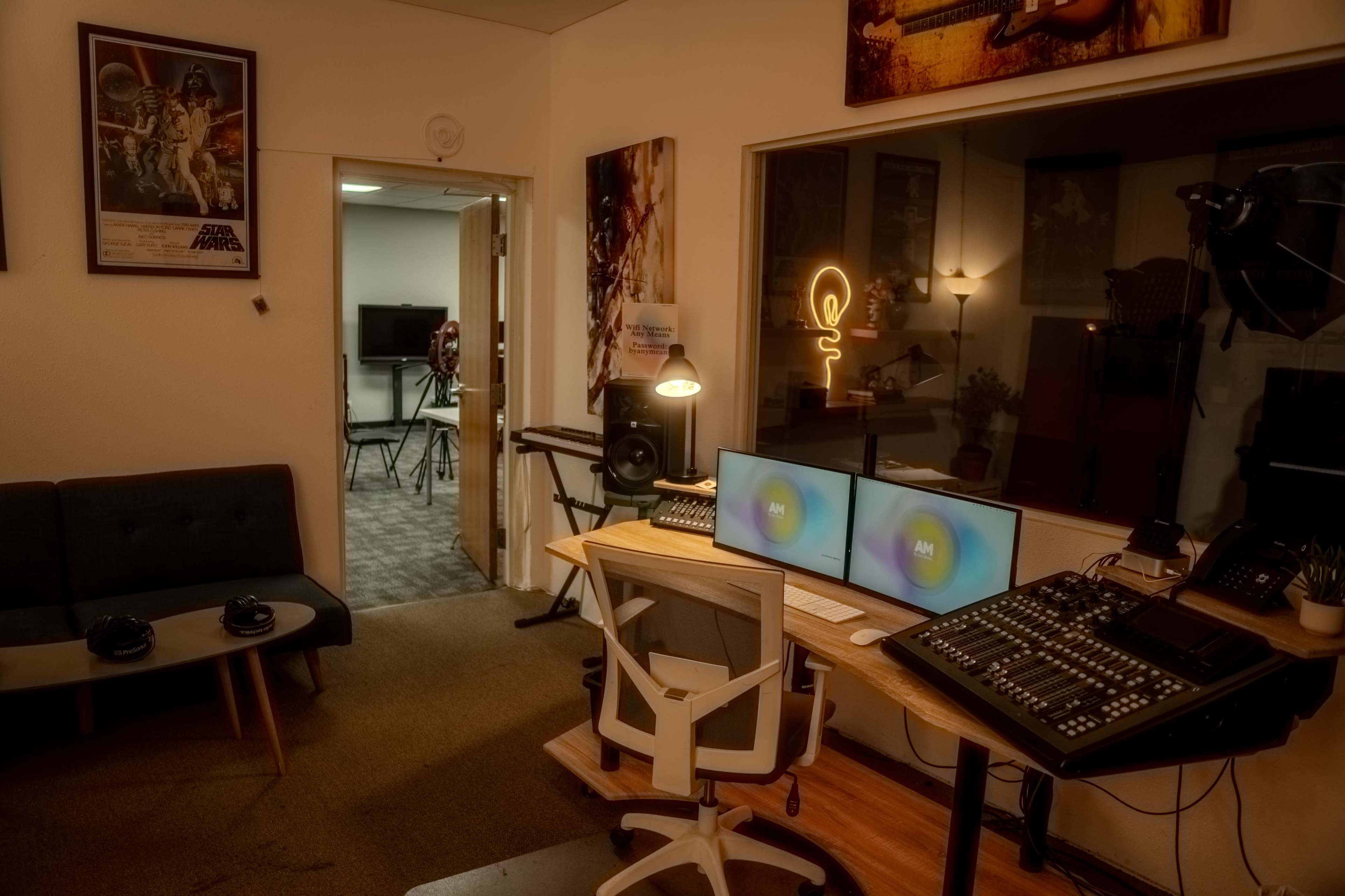 Eclectic Music Production Studio with Control Room Image in Carlsbad, Carlsbad, CA