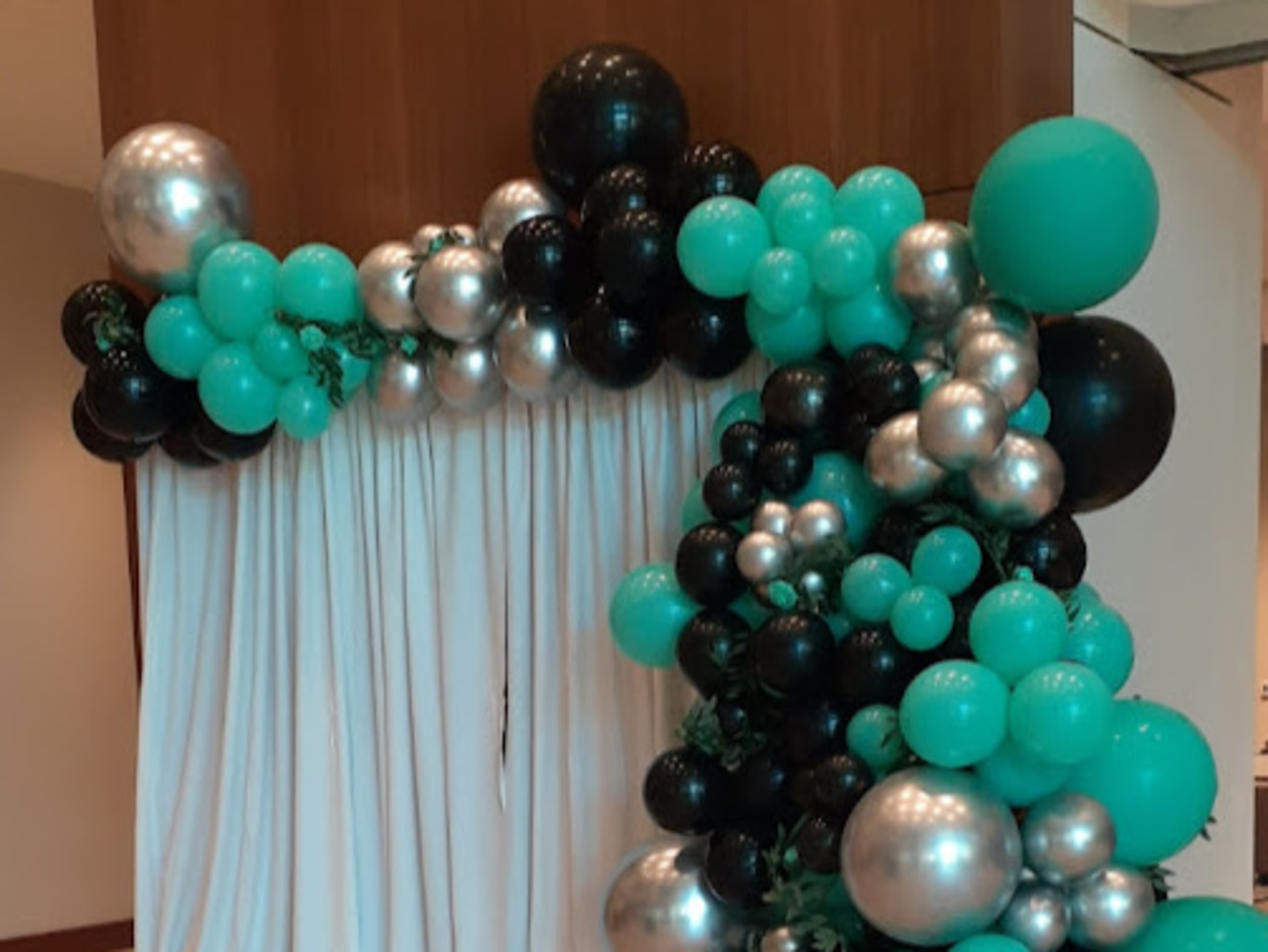 Back drops with Balloon garlands