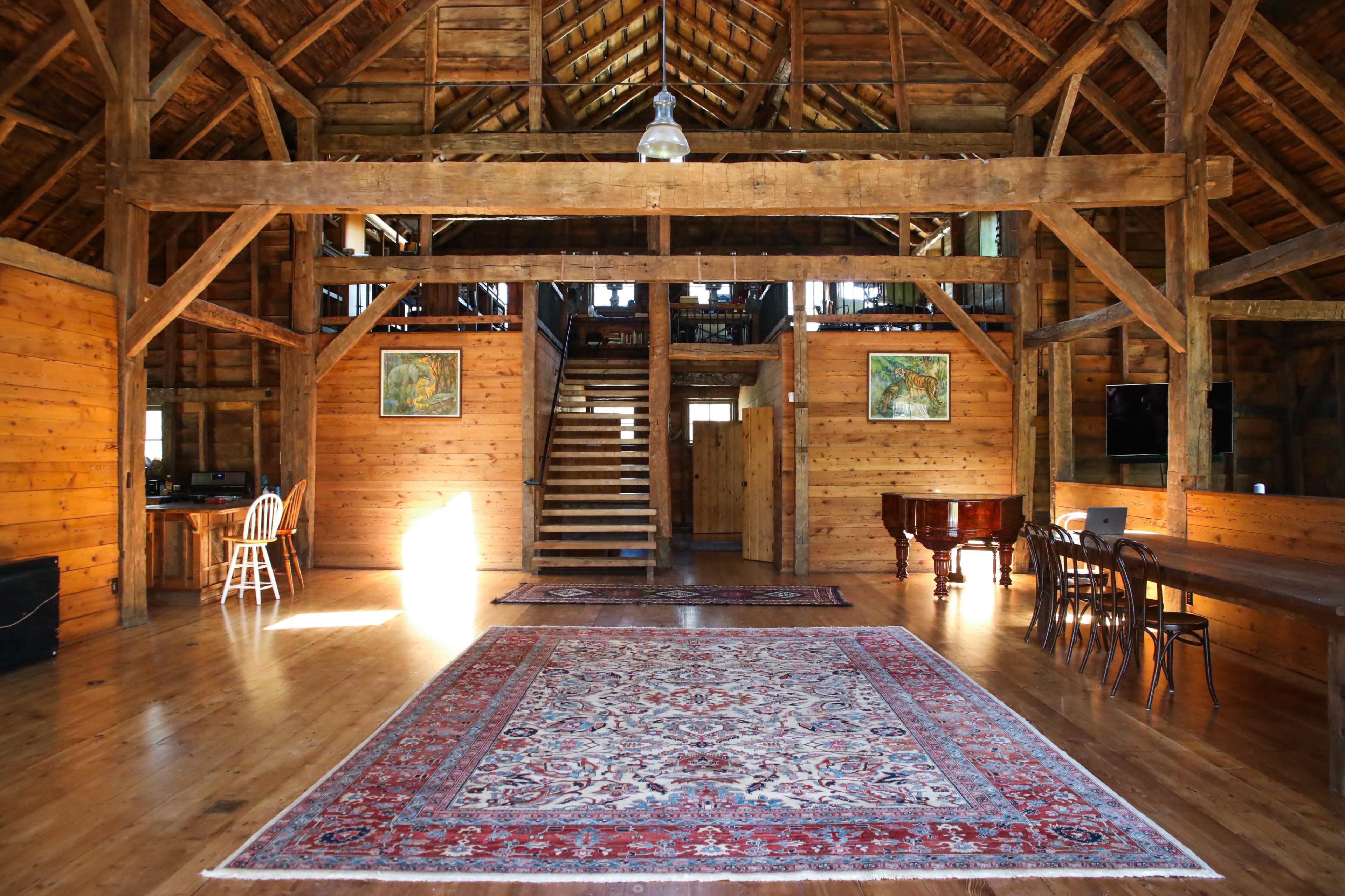 Renovated 1750s Dutch Barn in Bucolic Setting Image in Saugerties, Saugerties, NY