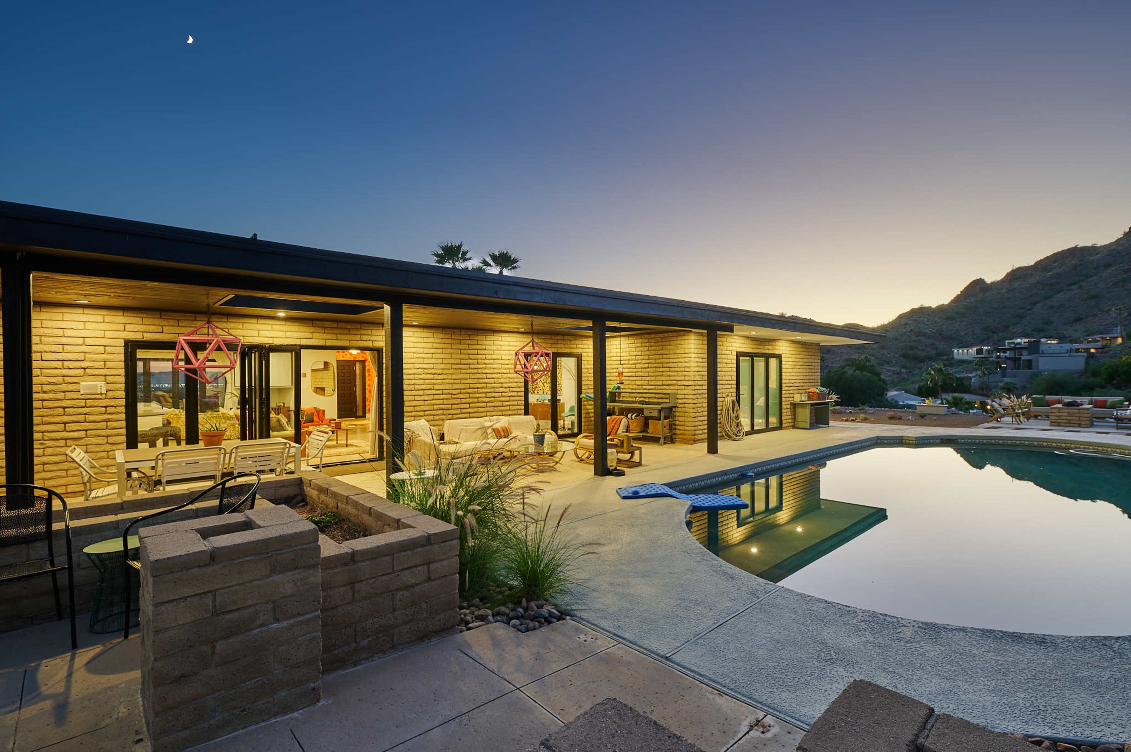 Desert Hilltop estate with City+Desert views Image in Lincoln Heights, Paradise Valley, AZ