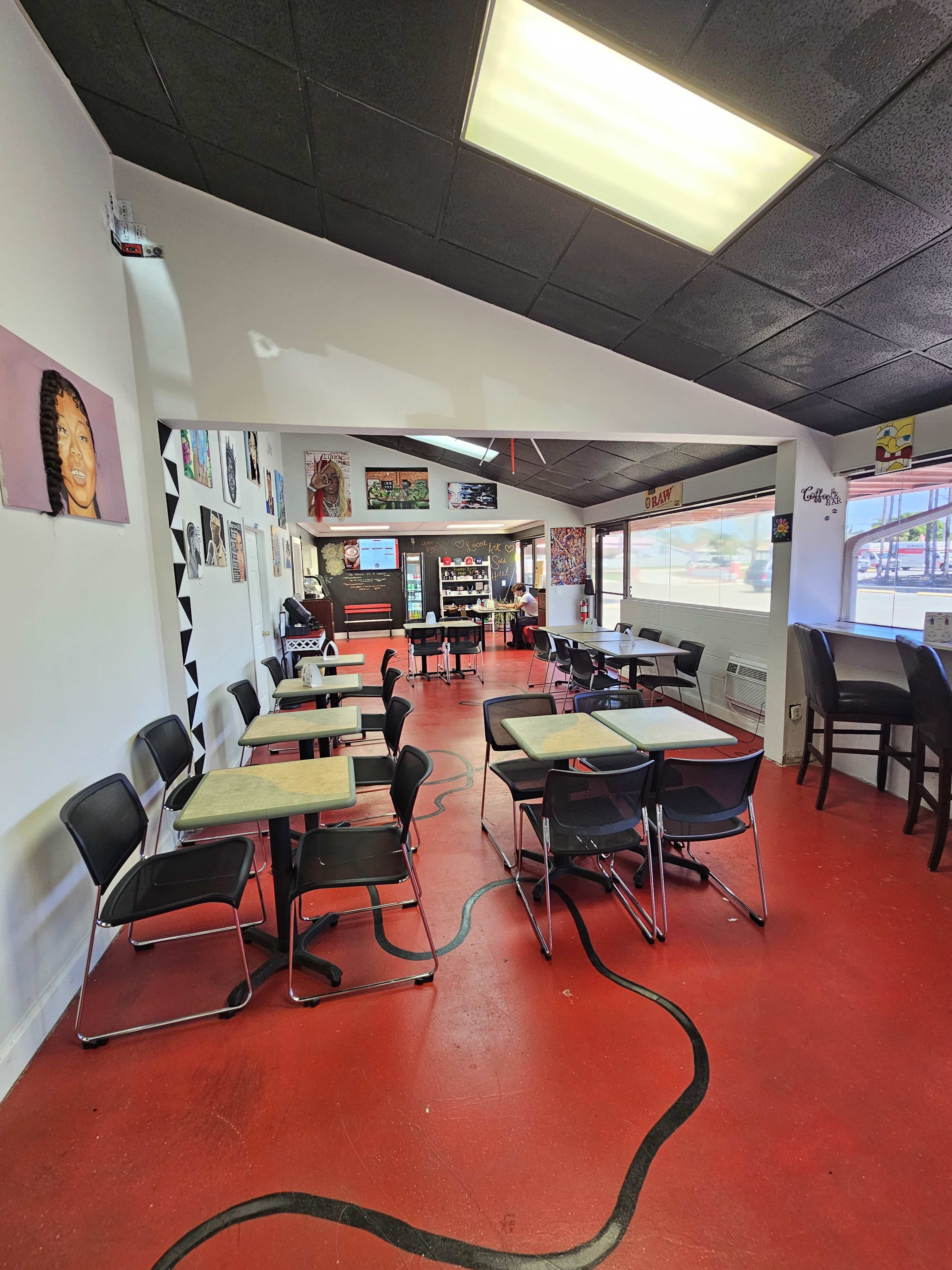 Music-Themed Coffee Lounge with Performance Stage Image in Greater Carrollwood, Tampa, FL