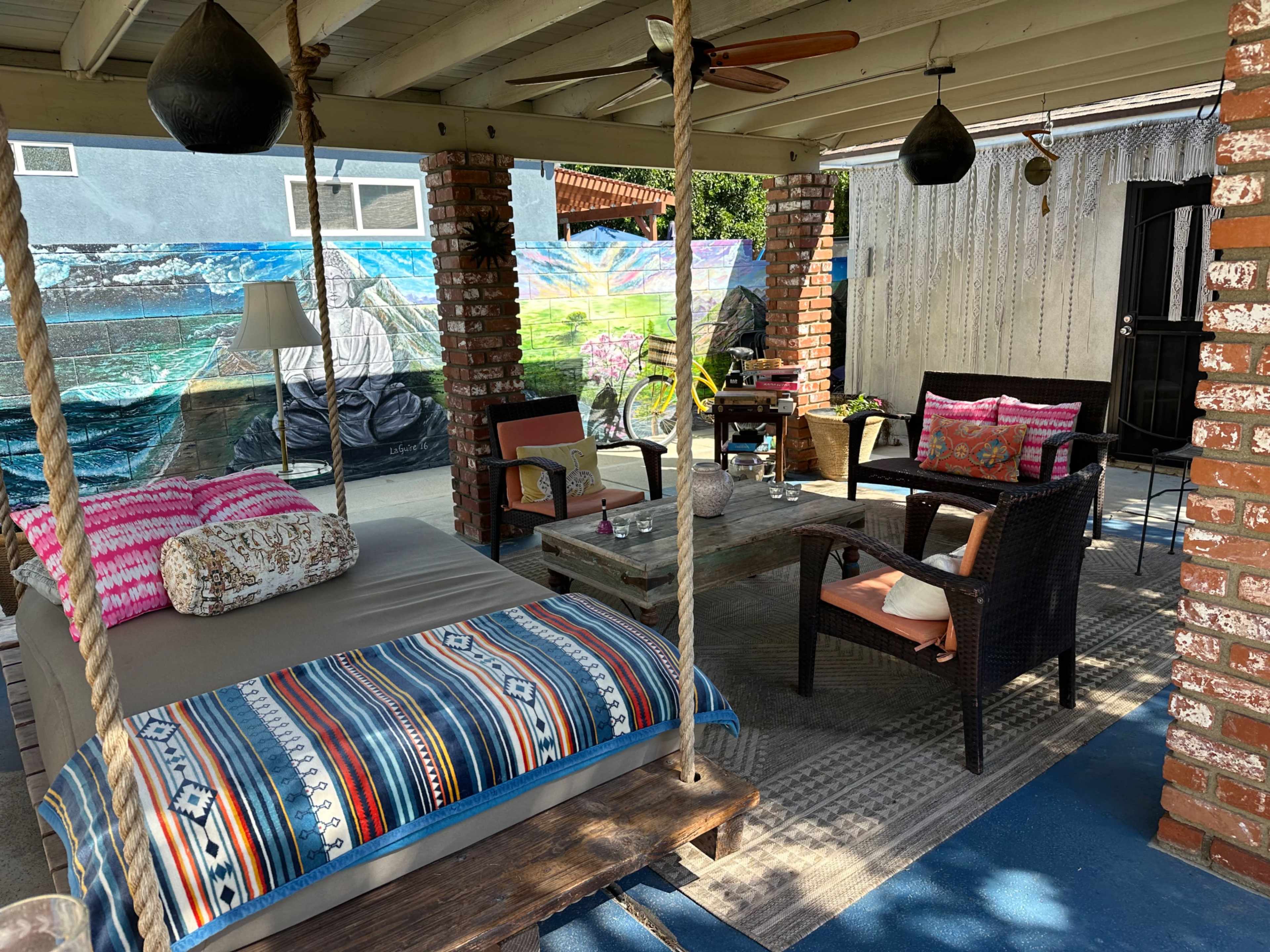 “Charming Backyard Oasis with Pool and Cozy Guest House” Image in Reseda, Reseda, CA