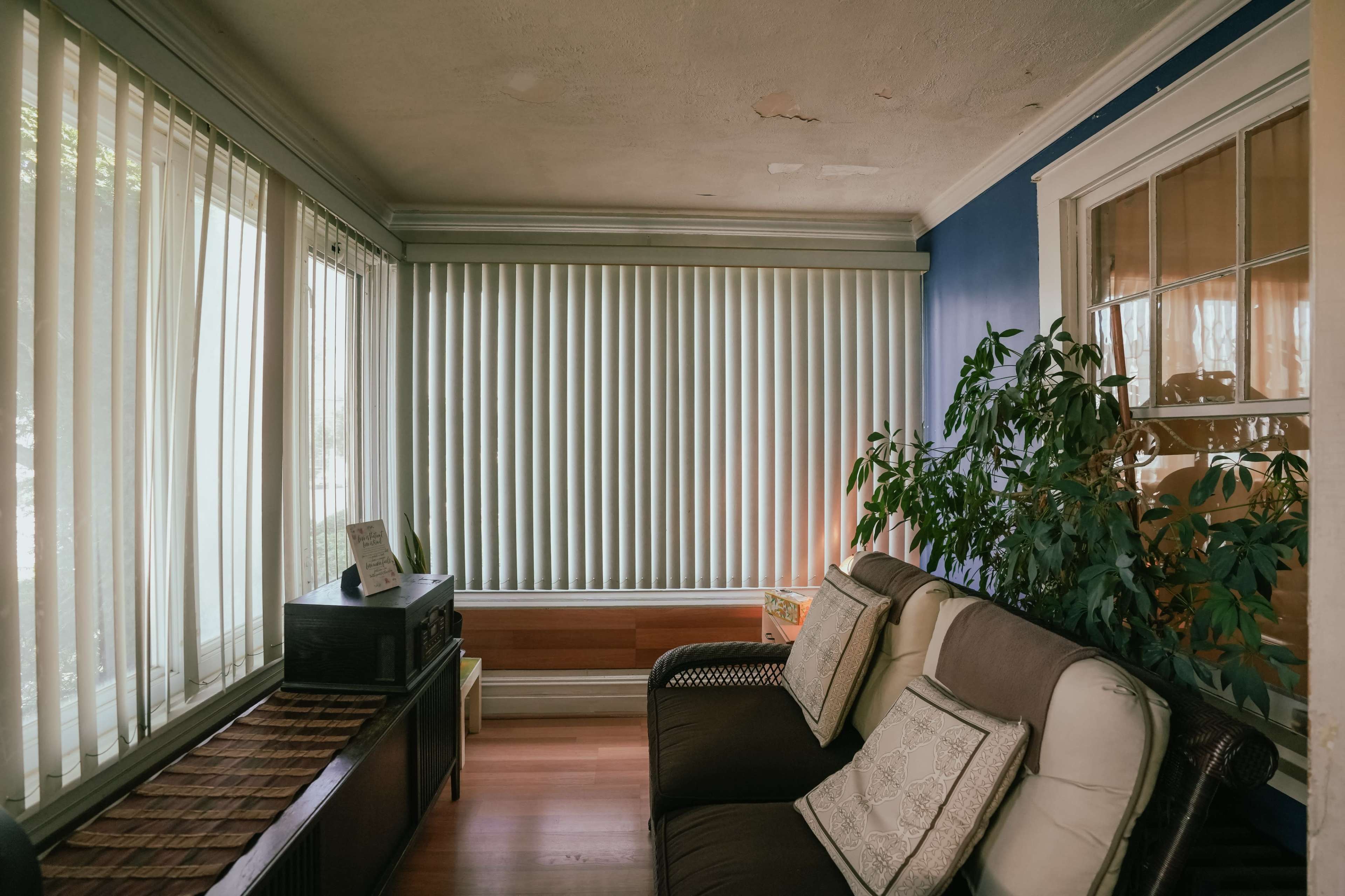Vintage Furnished House with Warm Natural Light and Classic Wood Details Image in Little Haiti, Brooklyn, NY