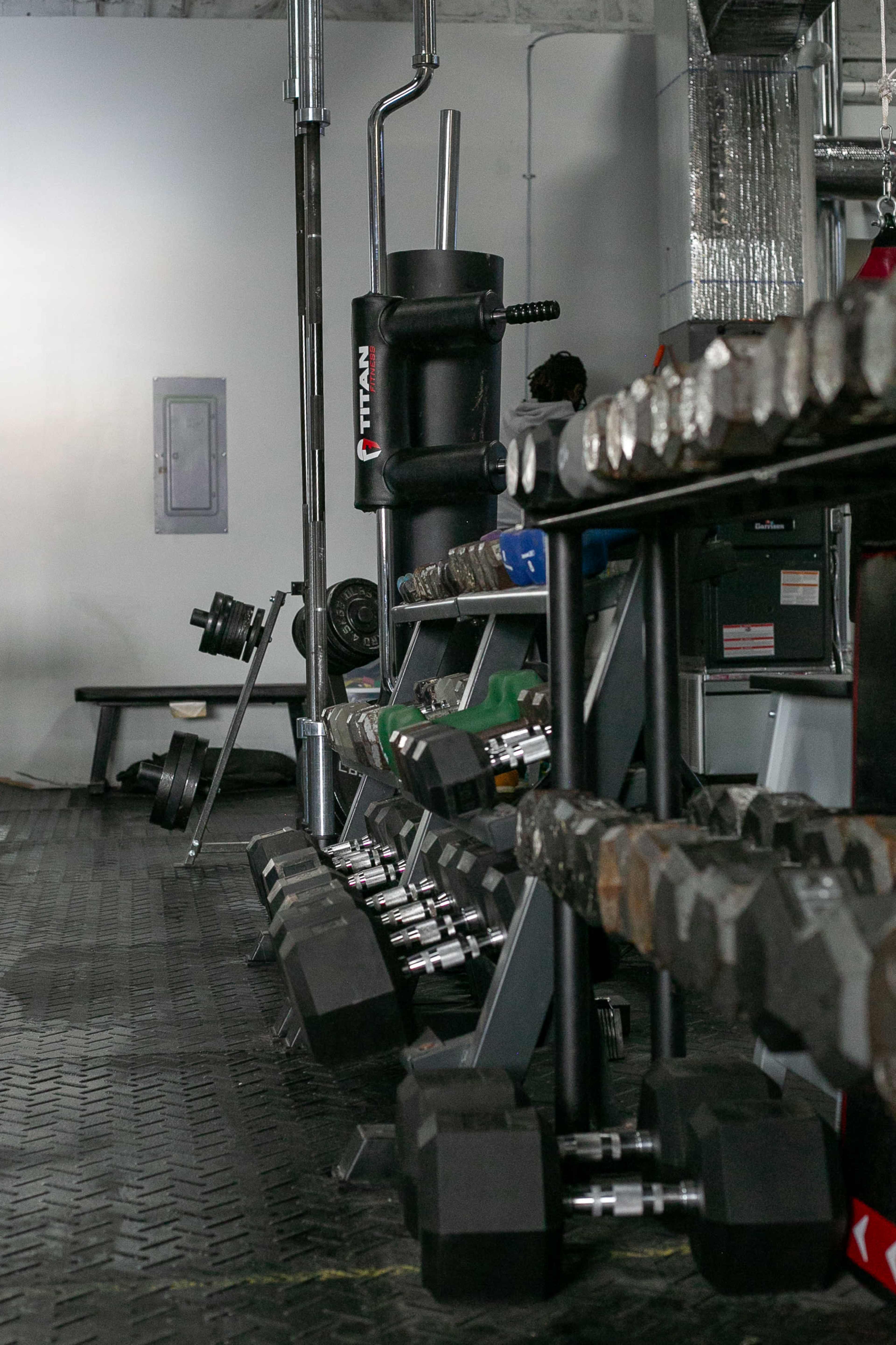Old-School, Industrial Boxing and Strength Training Gym Image in Norwood, Cincinnati, OH