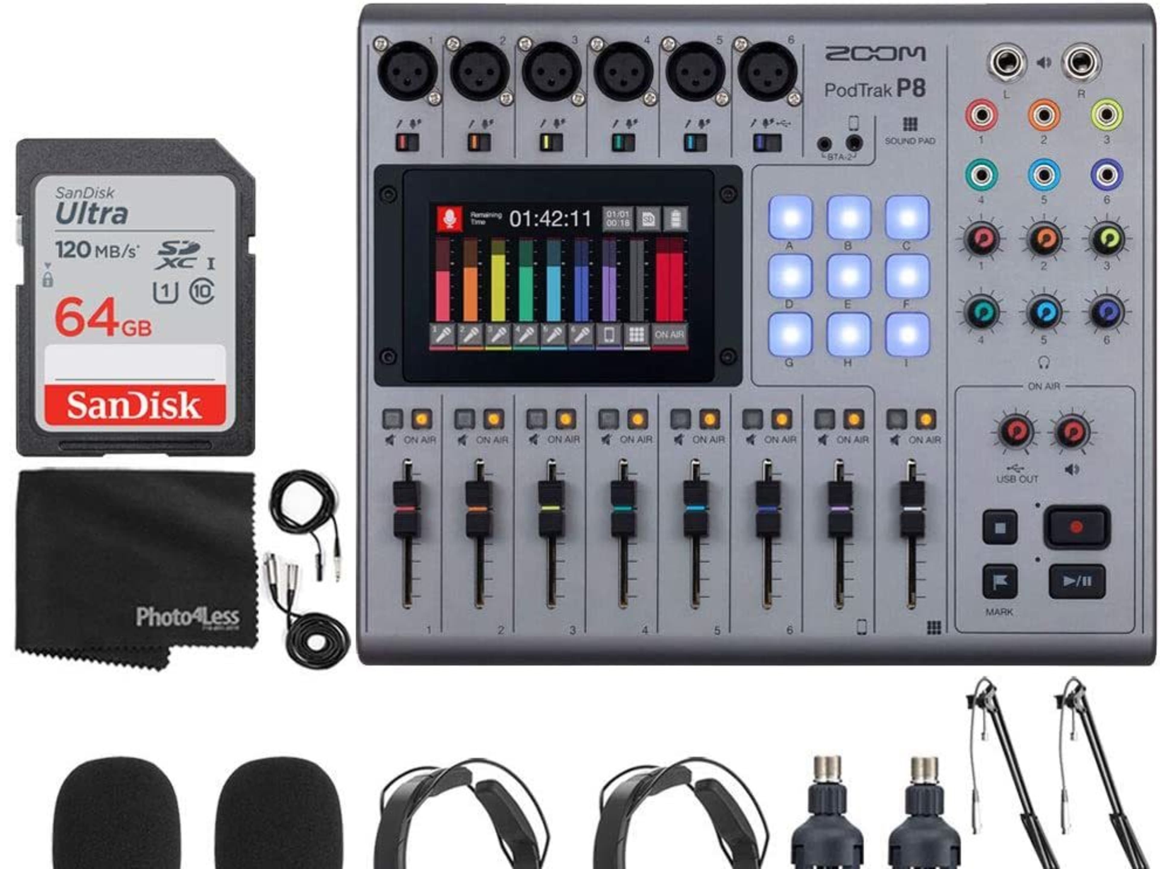 Podtrack multitrack podcast recorder set