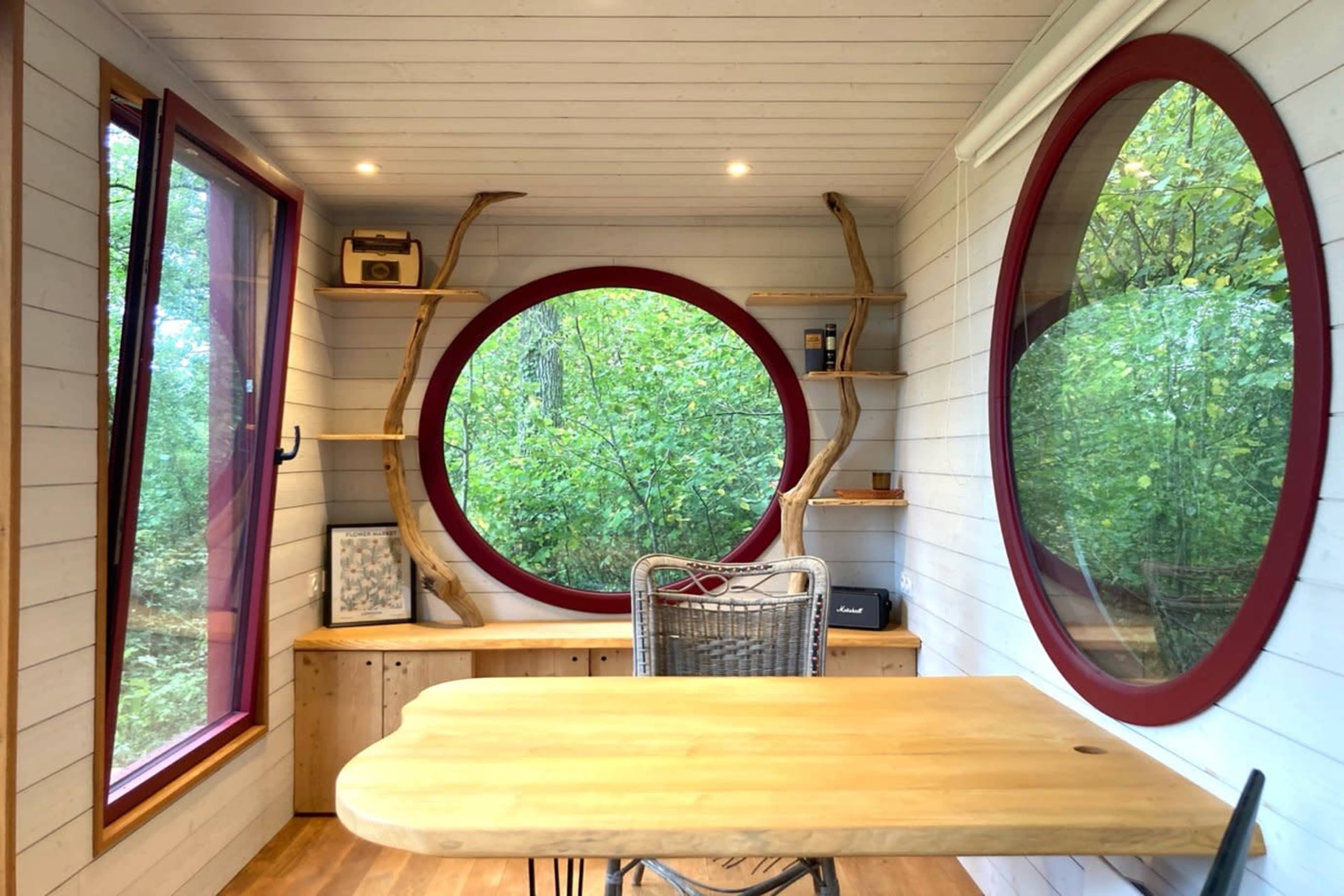 Tiny House bureau, en pleine nature Image in , Morsang sur Seine