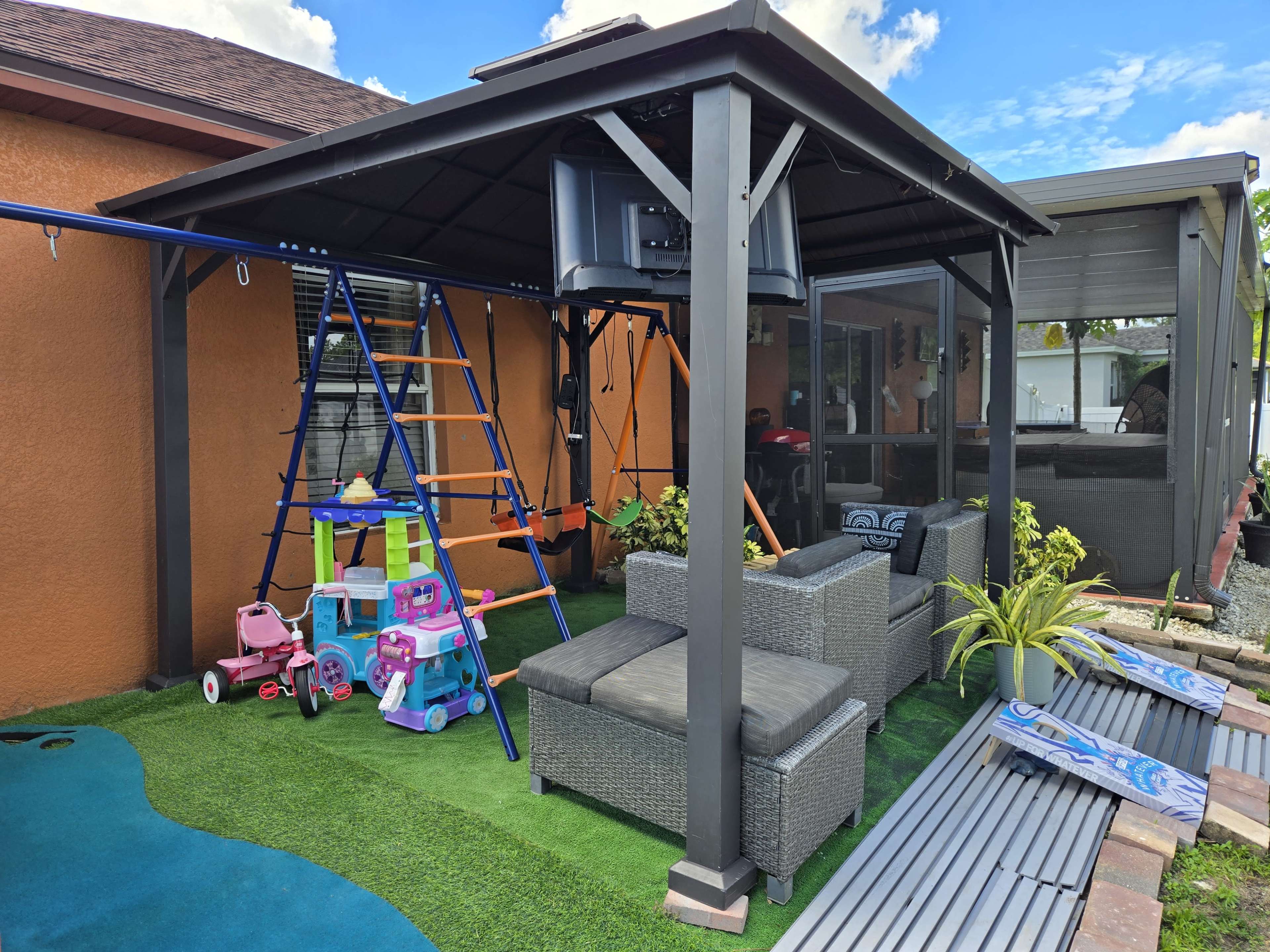 The Backyard Vibes Image in Harris, Lehigh Acres, FL