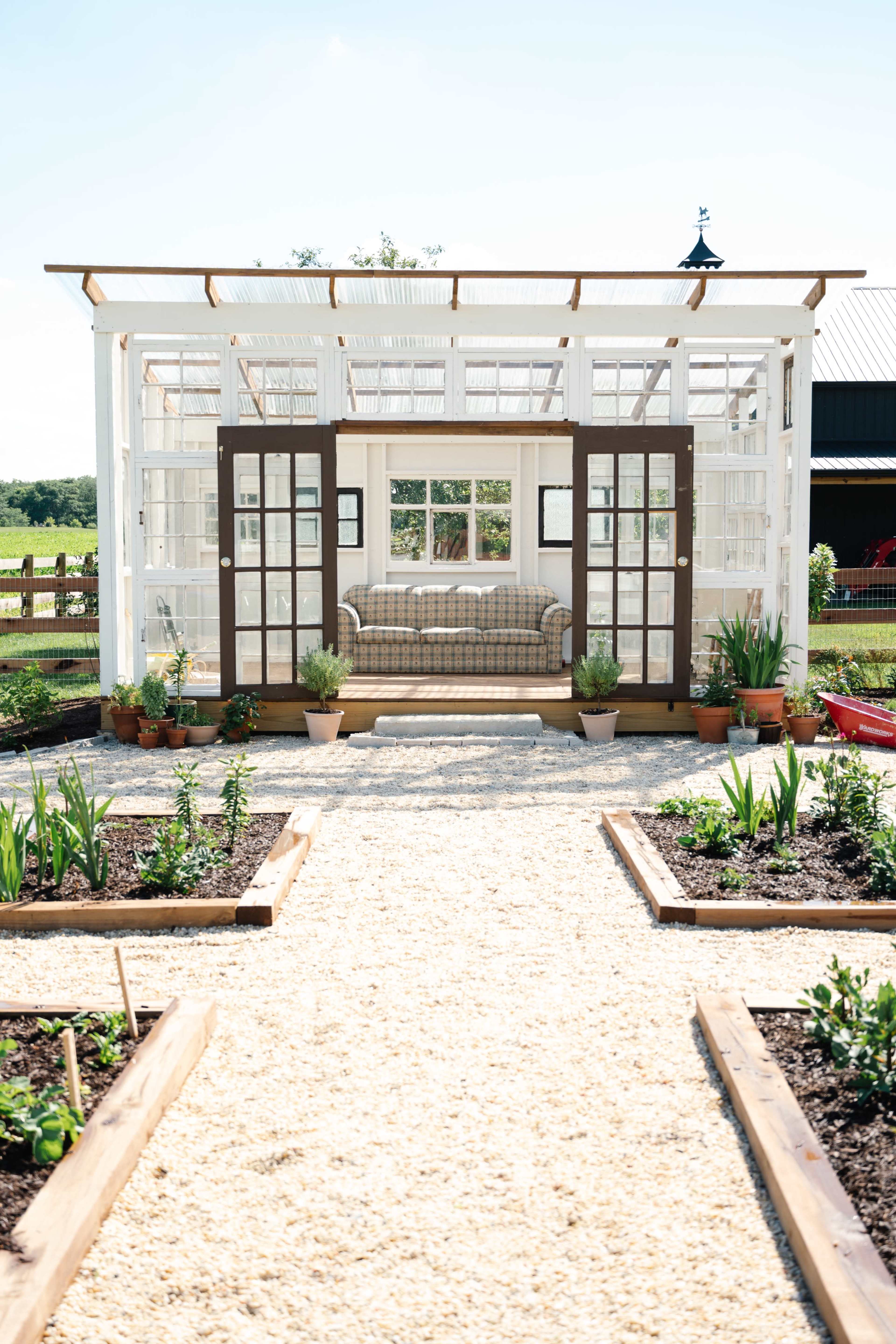 Greenhouse and Garden - Farm Location Image in Canaan Township, Plain City, OH