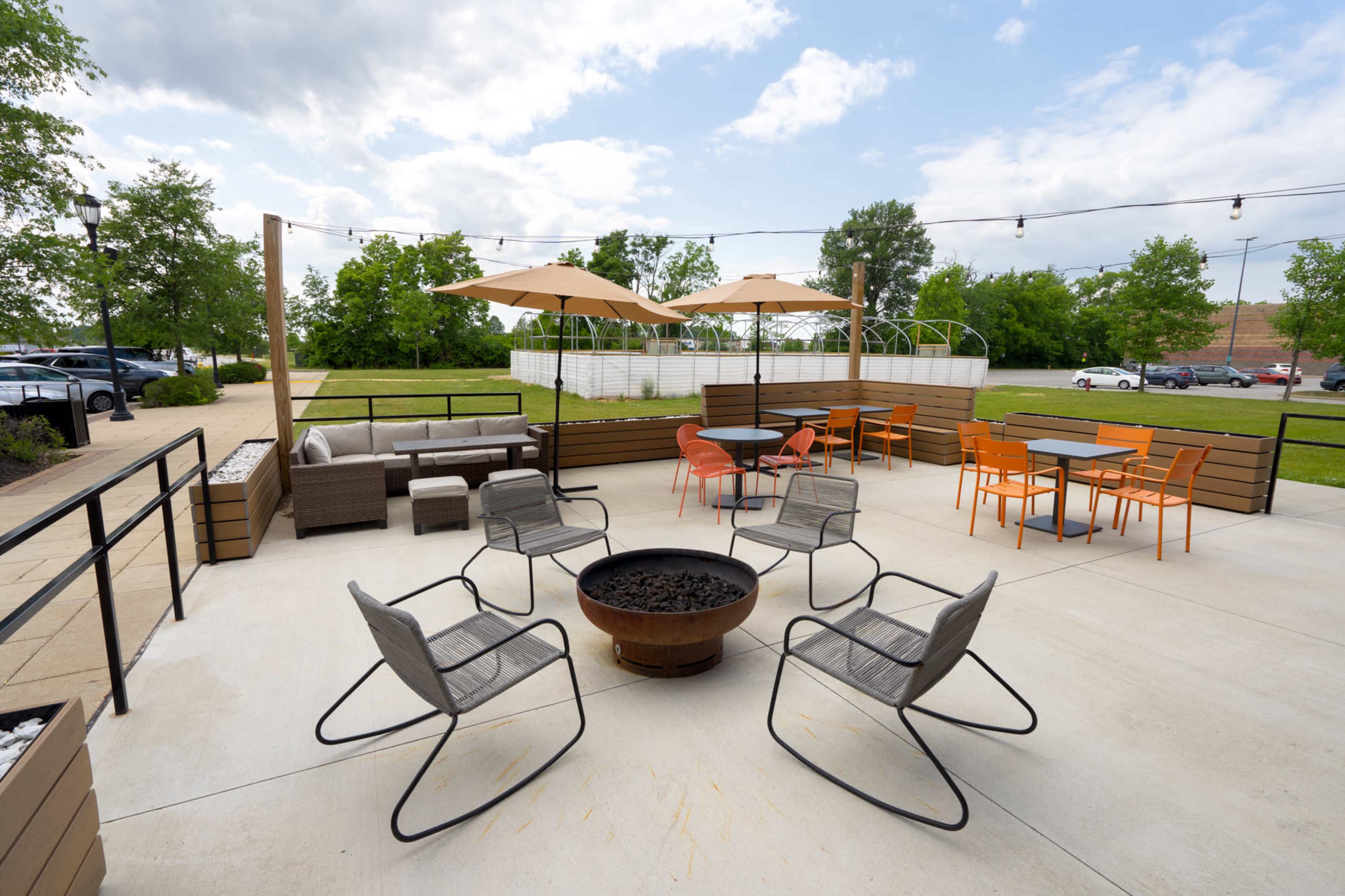 Spacious Inside/Outside Event Space with Patio and Fire Pit Image in Fall Creek Township, Noblesville, IN