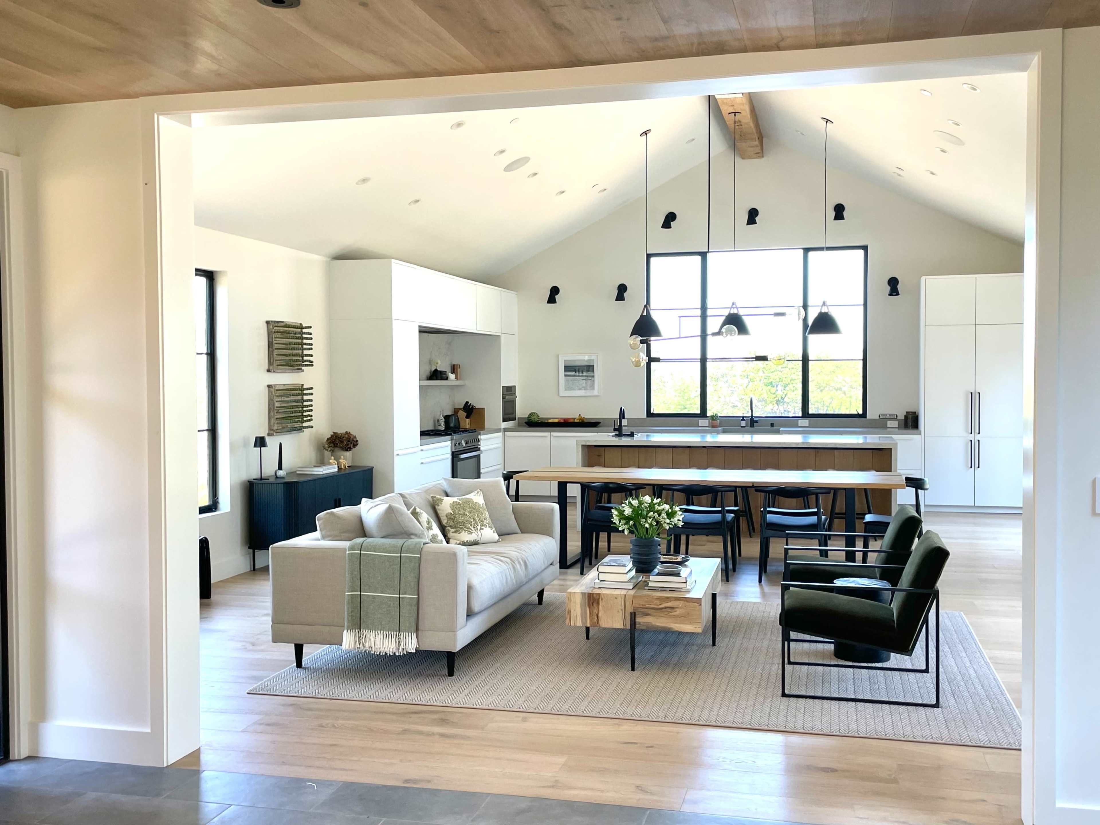 Cool Contemporary Sonoma Farmhouse Estate Image in , Santa Rosa, CA
