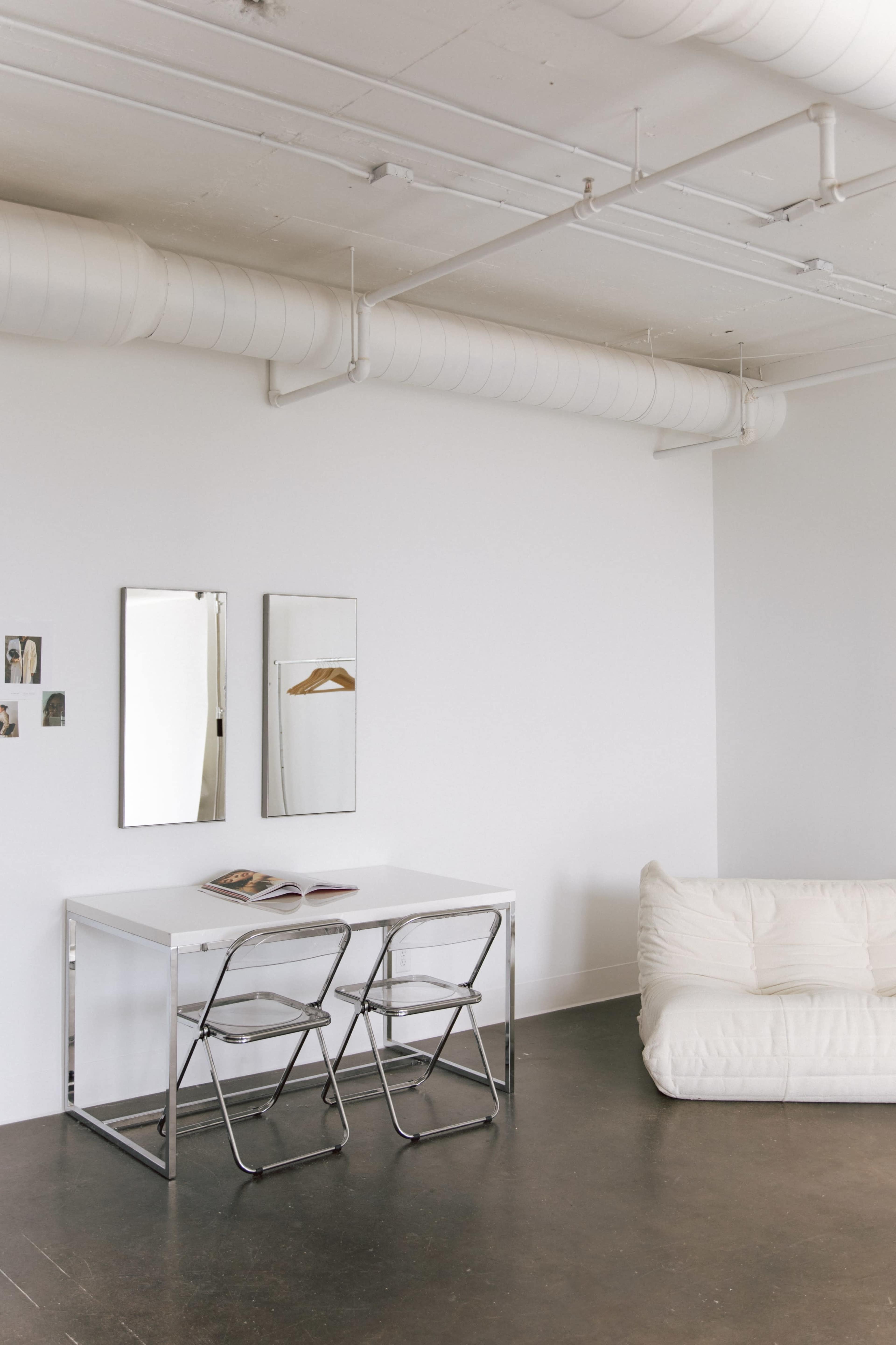 Modern Sunny Natural Light Photo Studio with City View Image in Near North, Minneapolis, MN