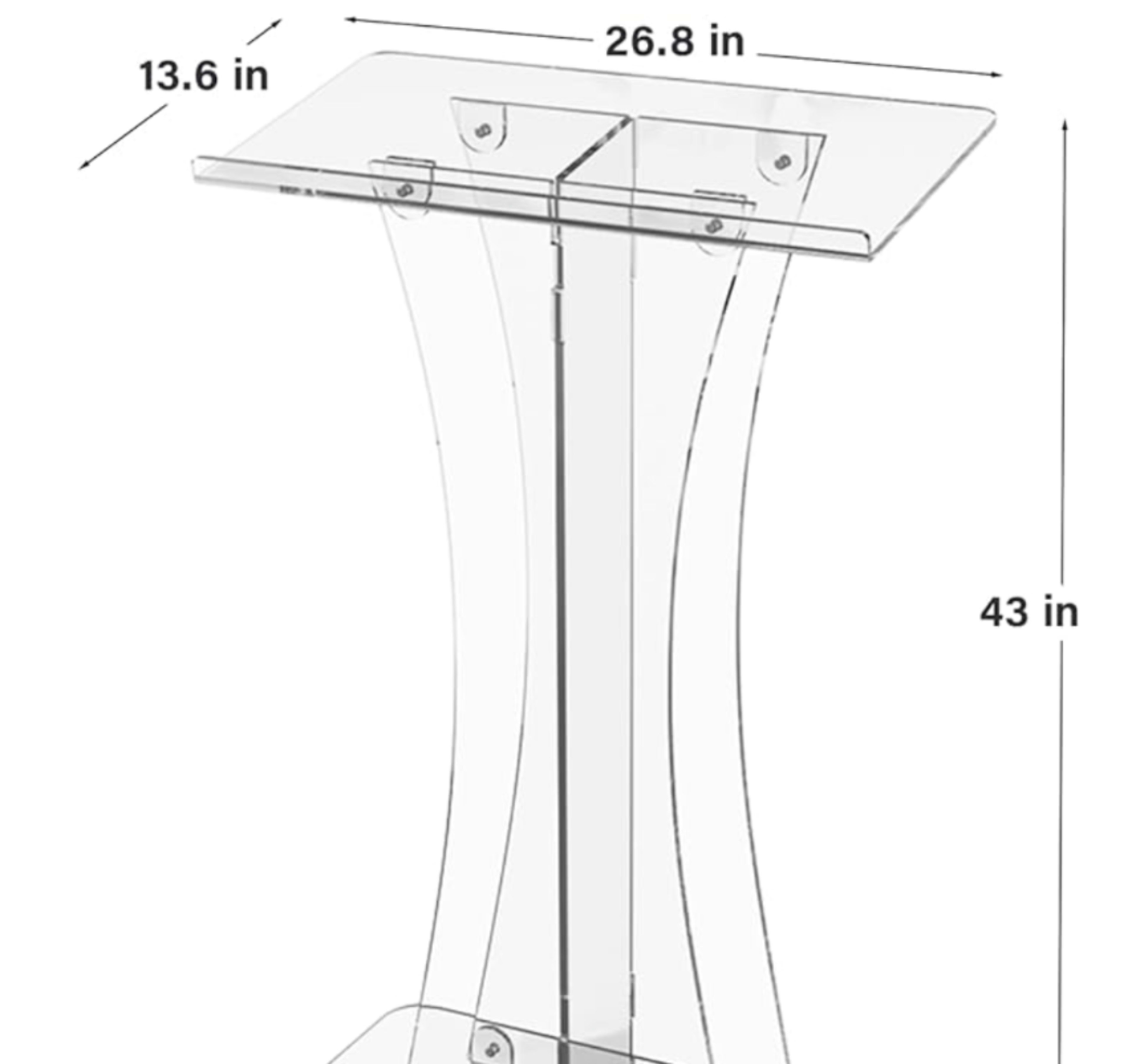 Acrylic Podium