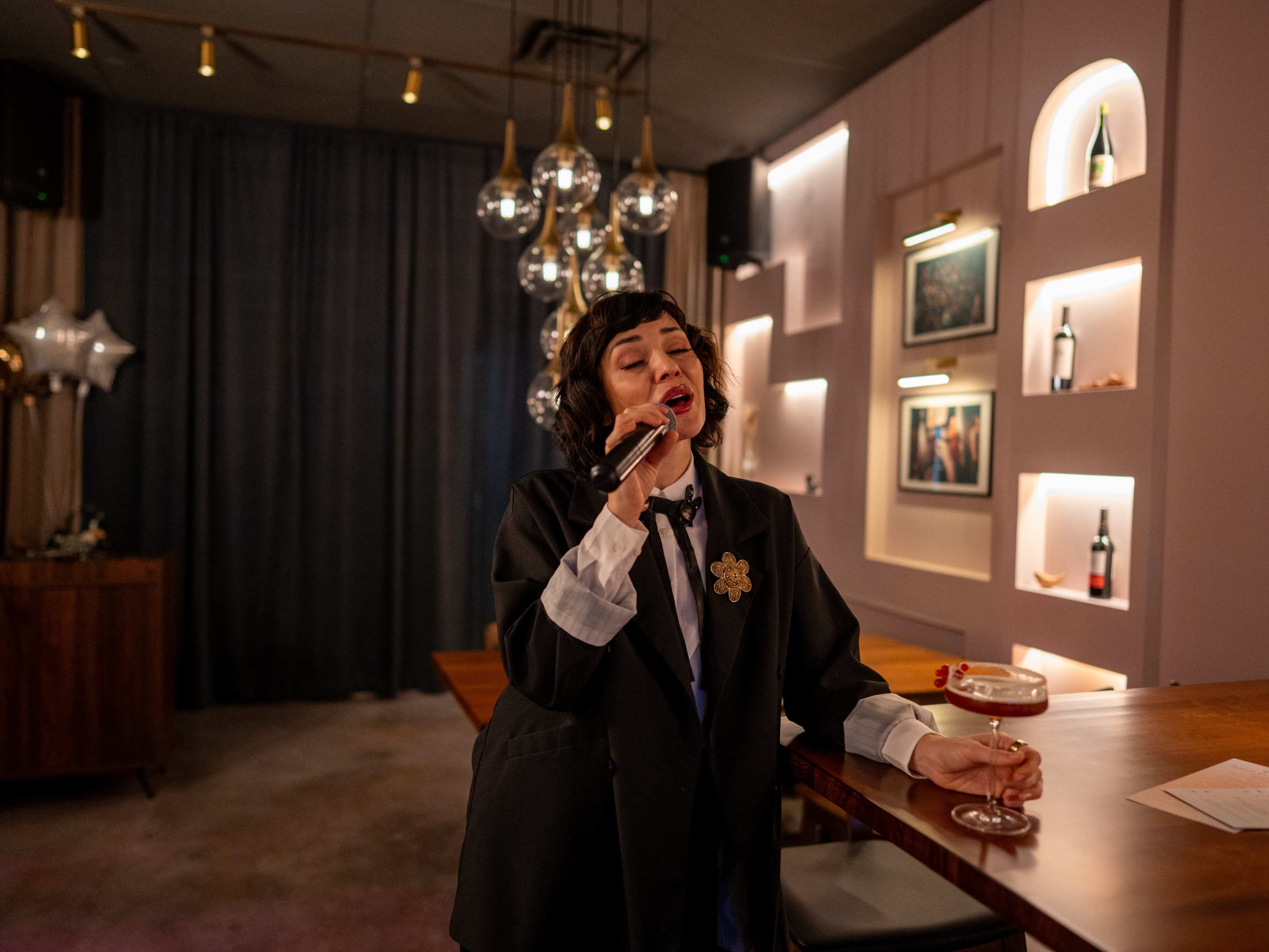 An intimate, design-forward wine & cocktail bar with live music energy - perfect for private gatherings, tastings, and creative events. Image in Parkside, Hollywood, FL