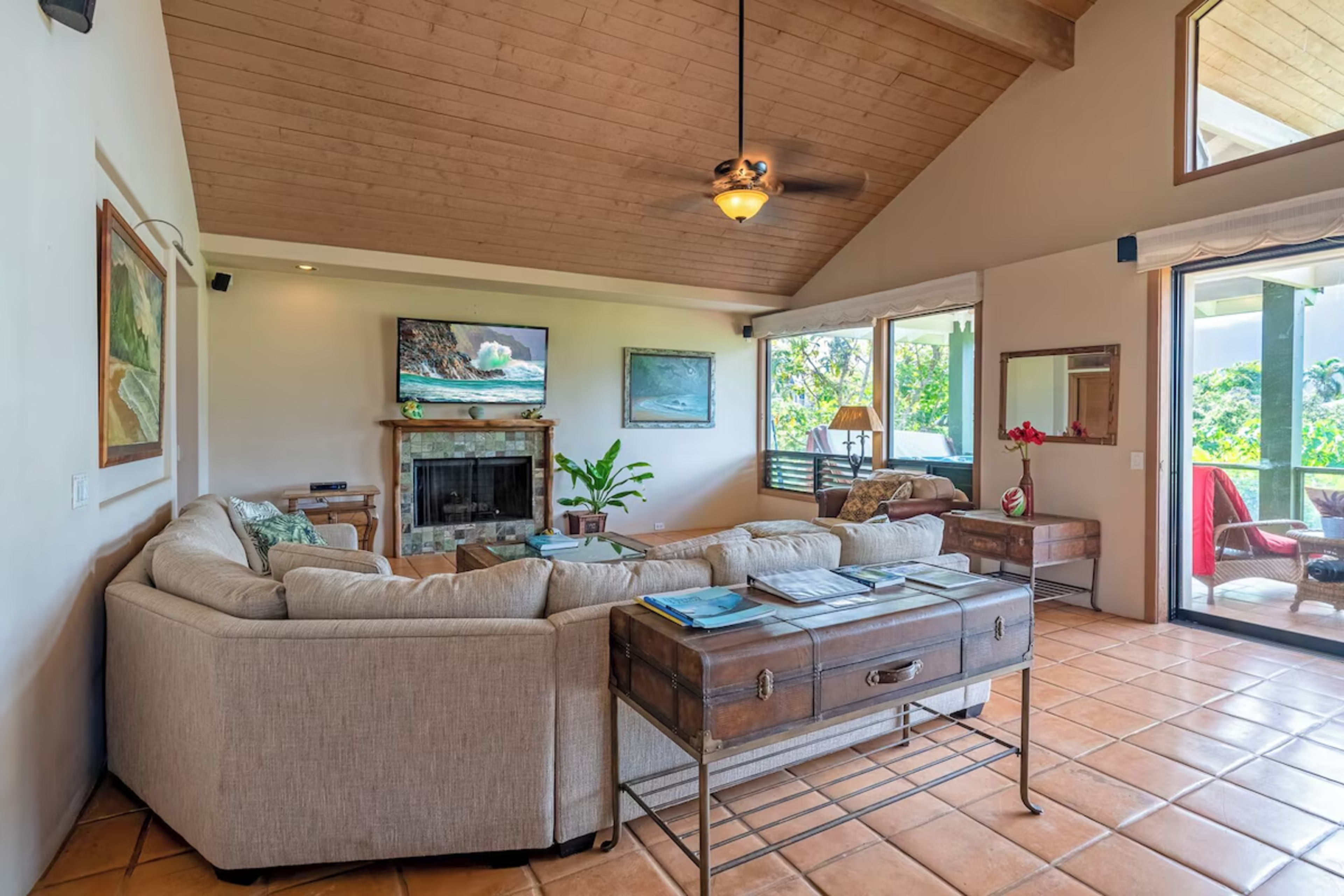 Tropical Paradise in Princeville – Stunning Views, Private Pool & Luxe Outdoor Living Image in Princeville, Princeville, HI