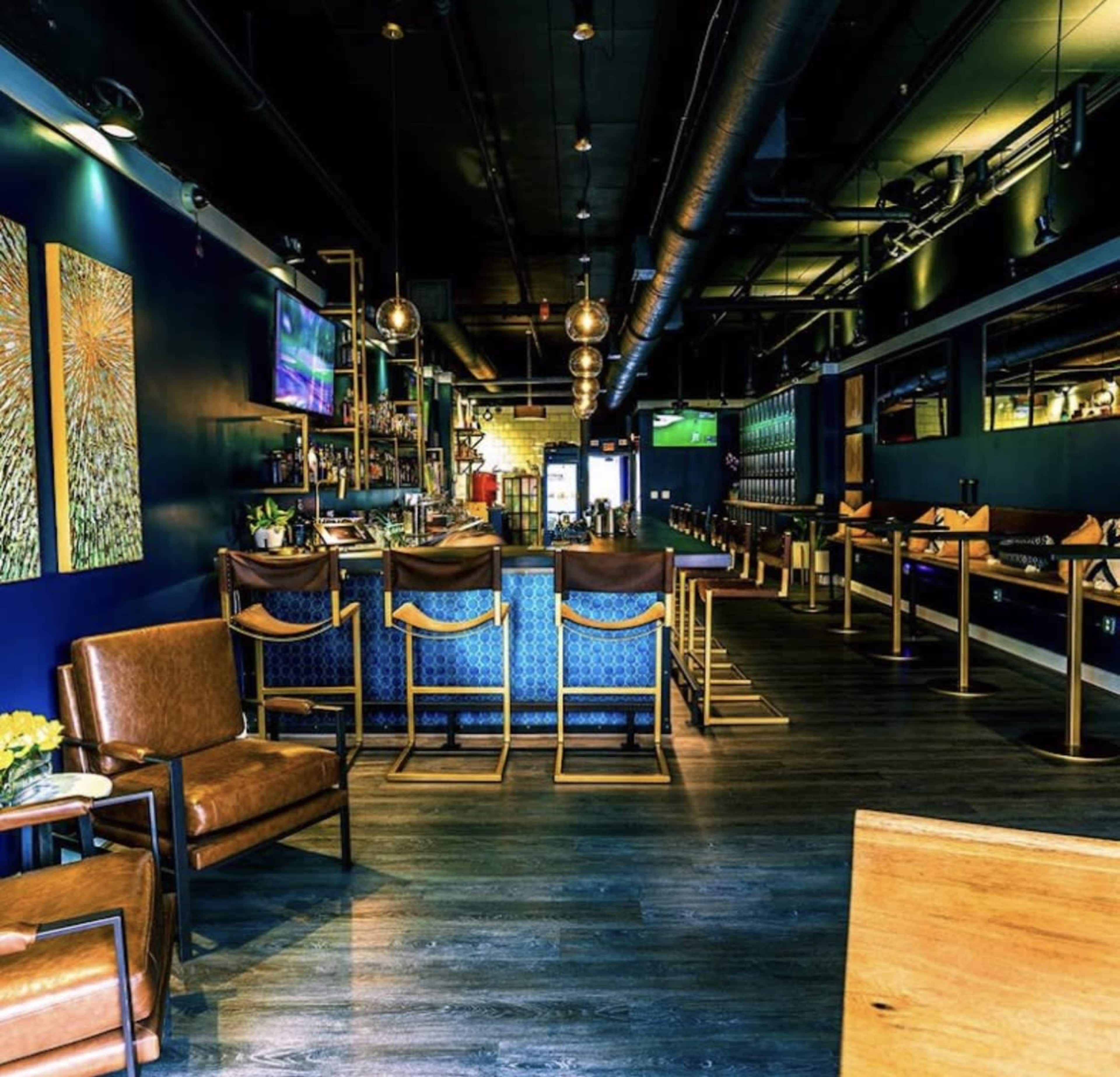 Modern Downtown Cocktail Bar Image in Downtown Winston-Salem, Winston Salem, NC