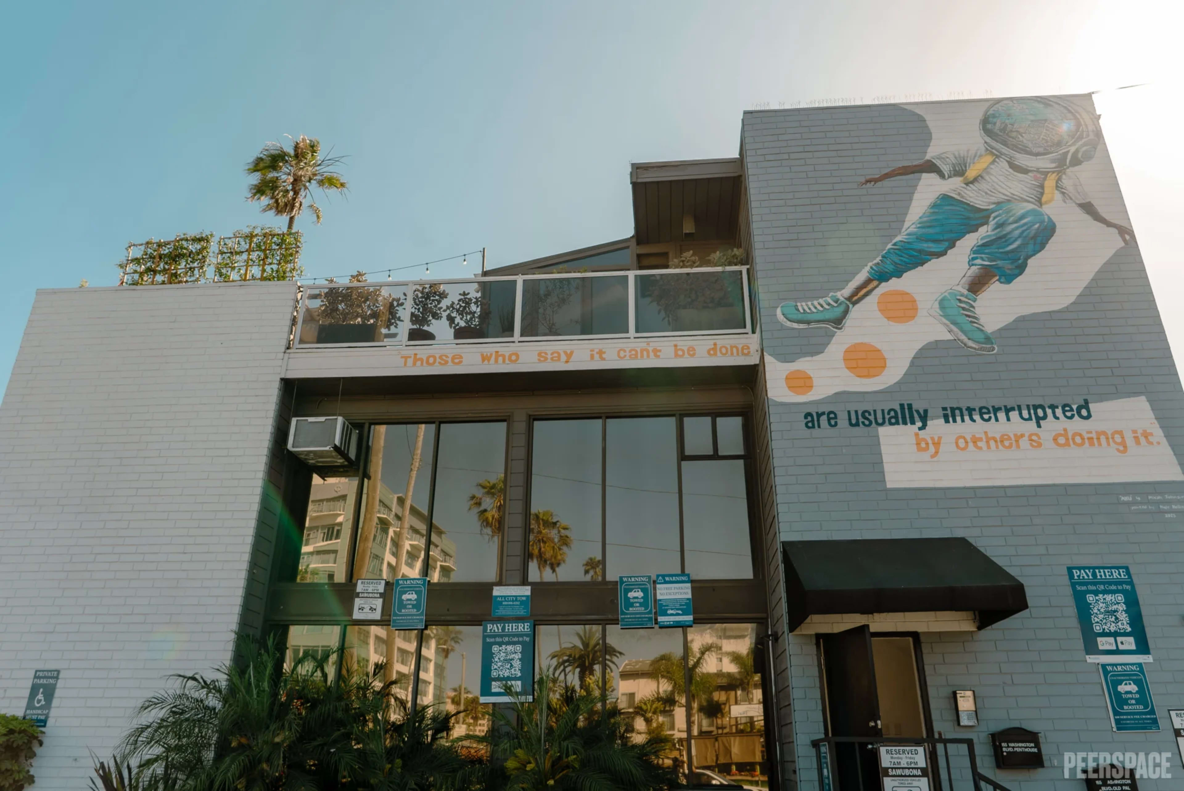 Venice Rooftop and Indoor Lounge, Open-Air Third Floor with Ocean Views and Creative Energy Image in Venice, Marina Del Rey, CA