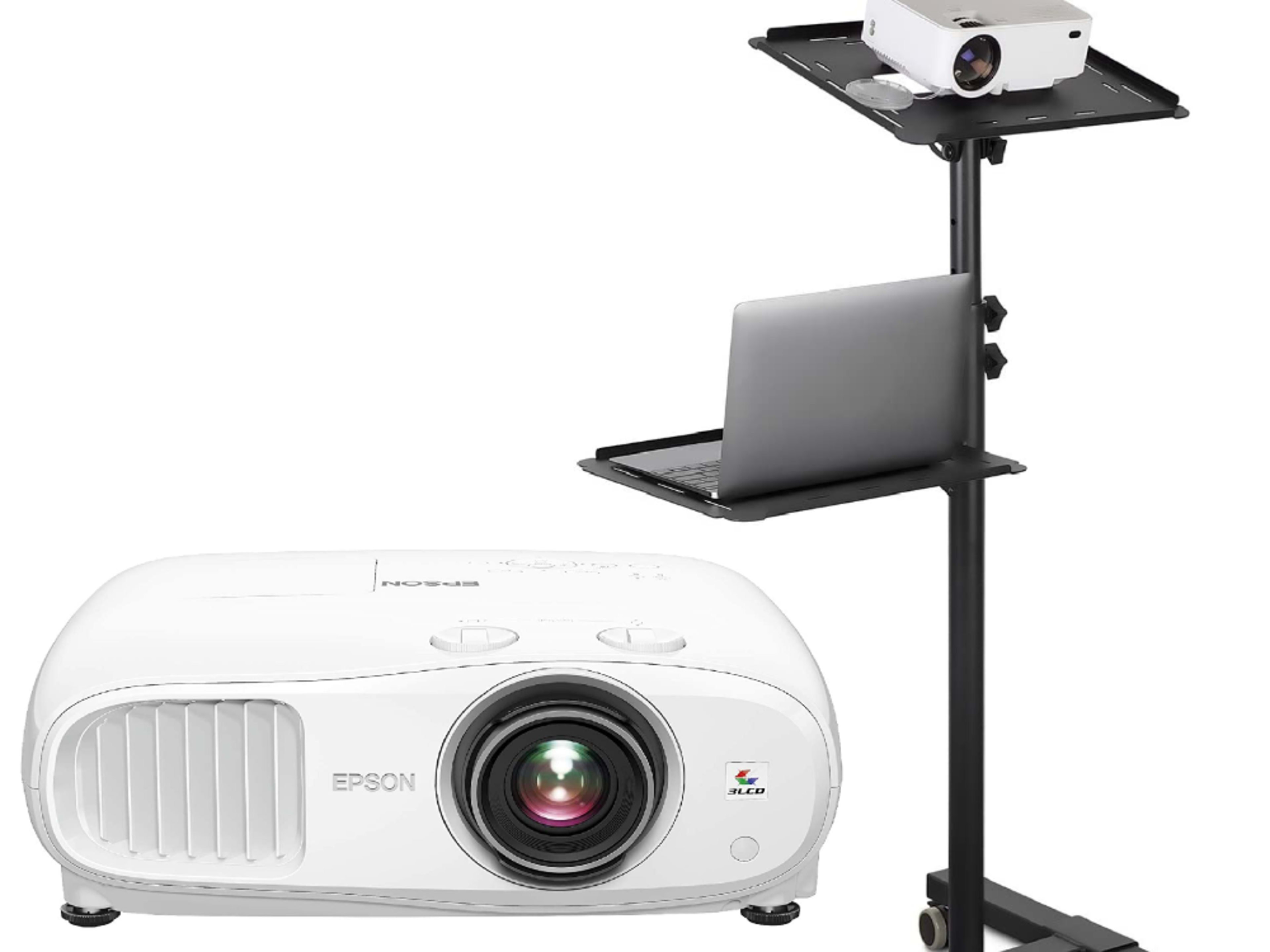 Epson Home Cinema 3800 4K Projector + Stand