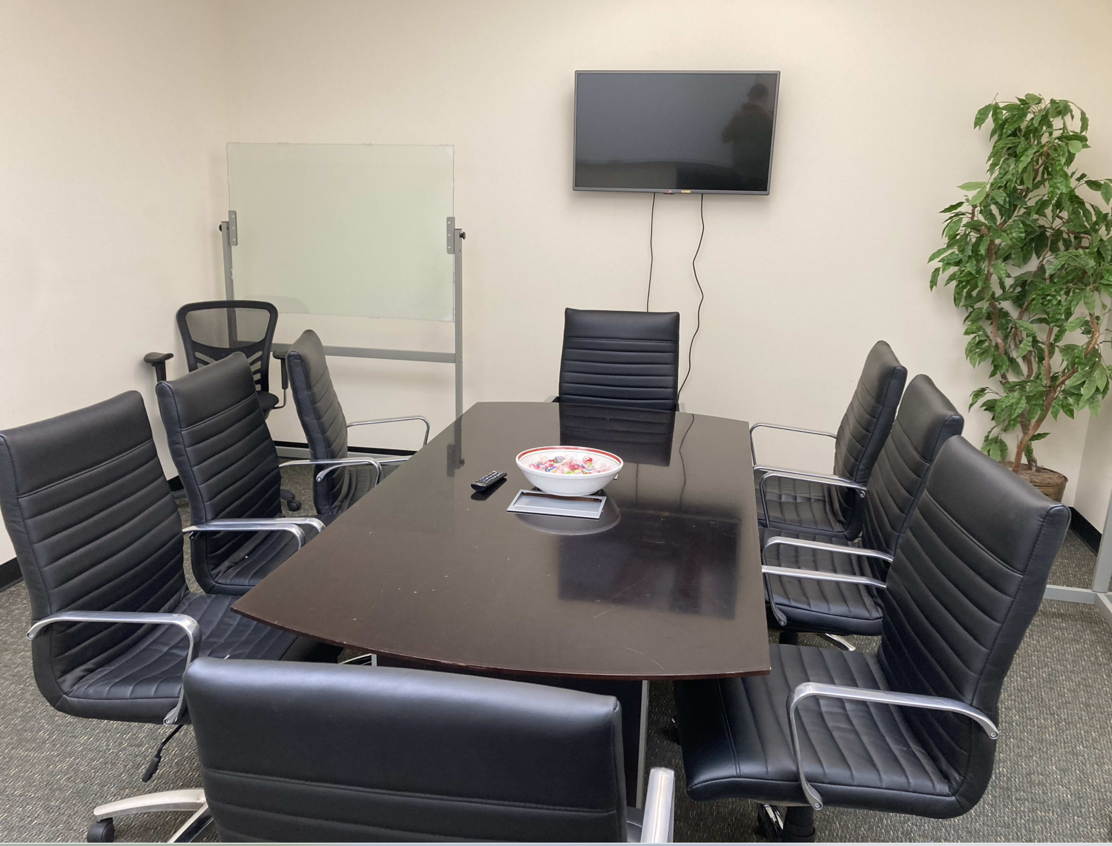 8 - 9 Seat Meeting Room In Naperville Office Building w/ Kitchenette, Private Bathrooms, Free Parking Image in Naperville Park District, Naperville, IL