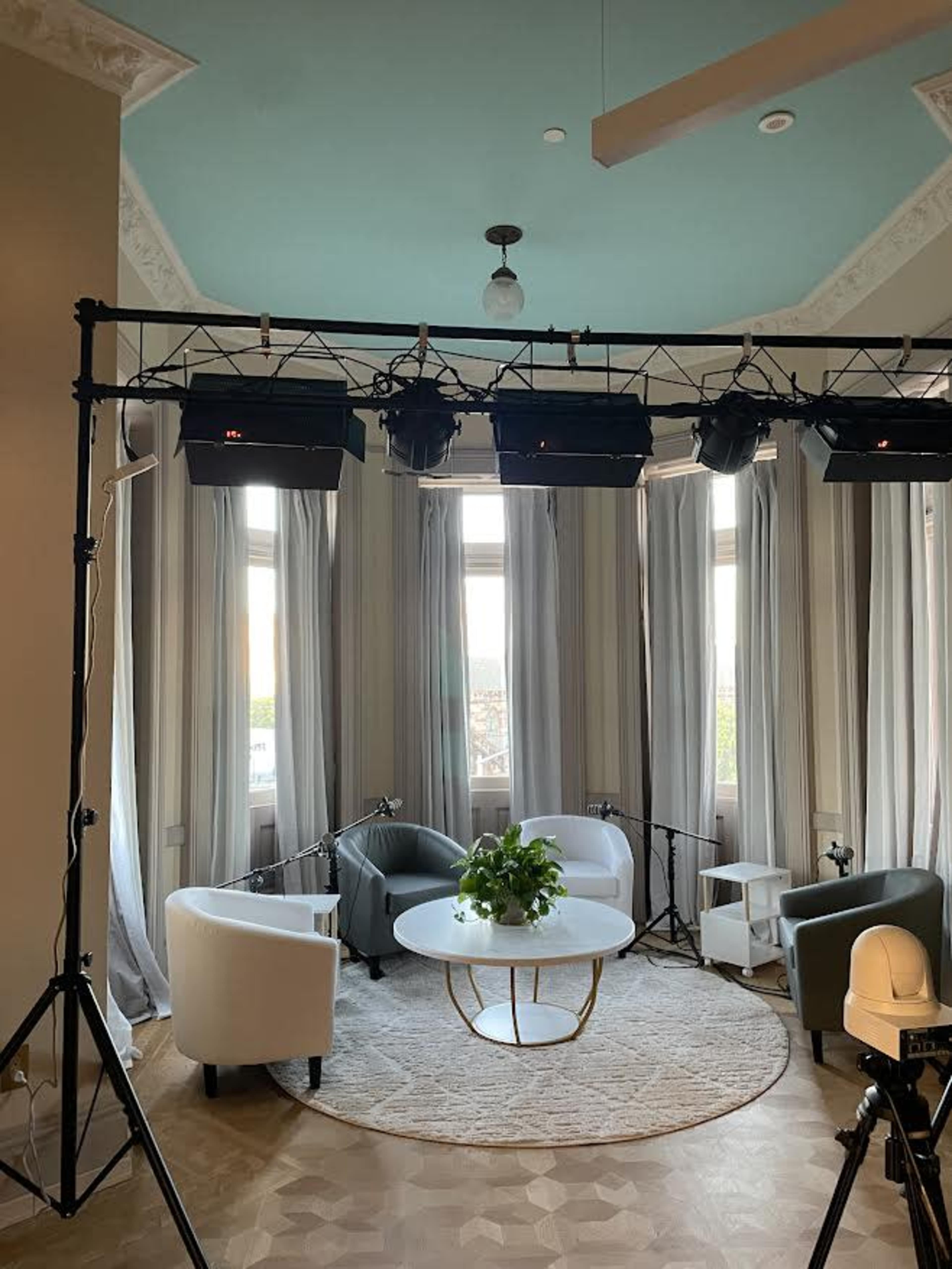 "Art, Culture, and Conversation in the Historic Krueger Mansion's Intimate Studio" Image in Springfield/Belmont, newark, NJ