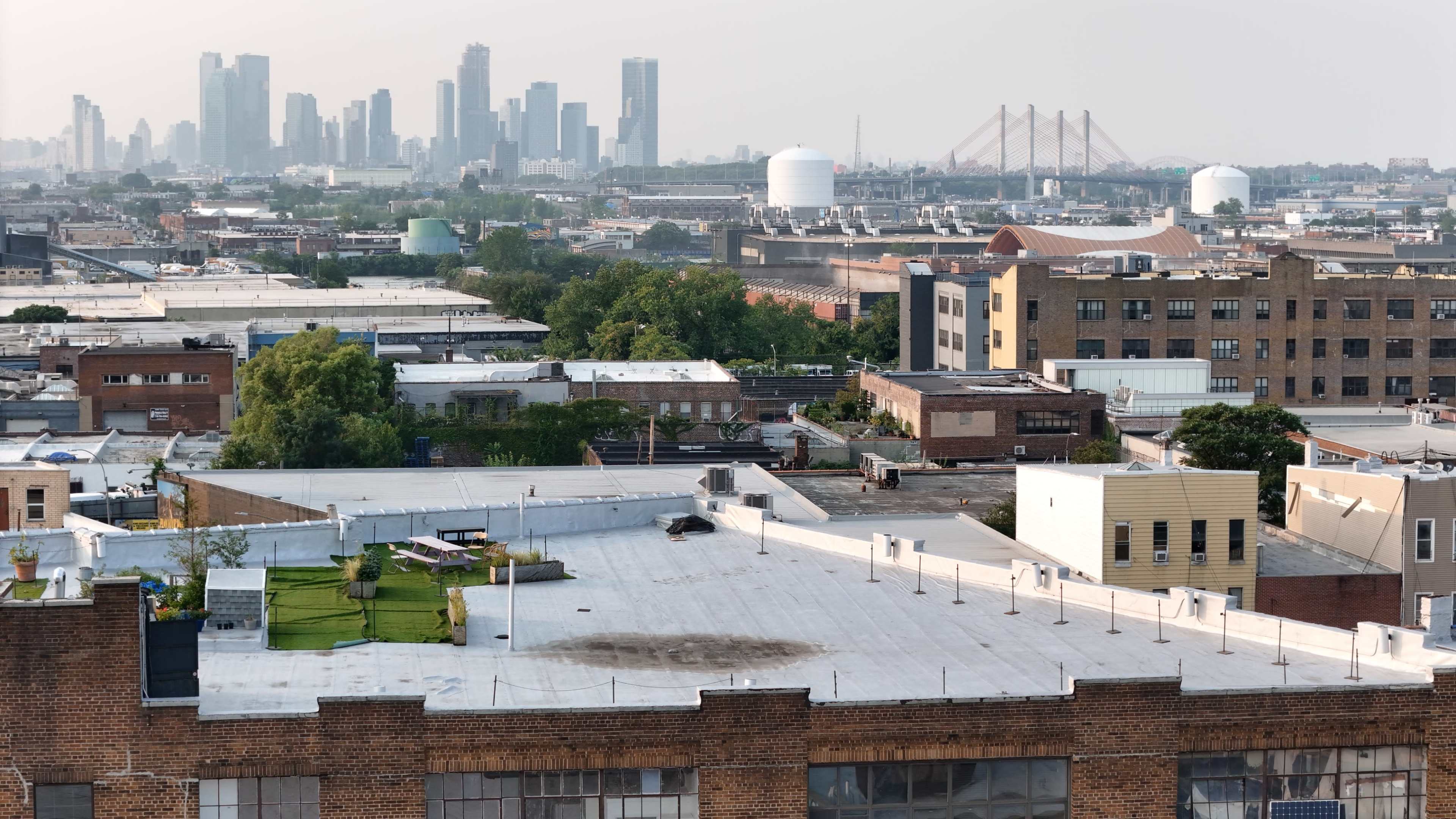 Massive 8,000 sqft Rooftop with Panoramic Skyline Views Image in Bushwick, Brooklyn, NY