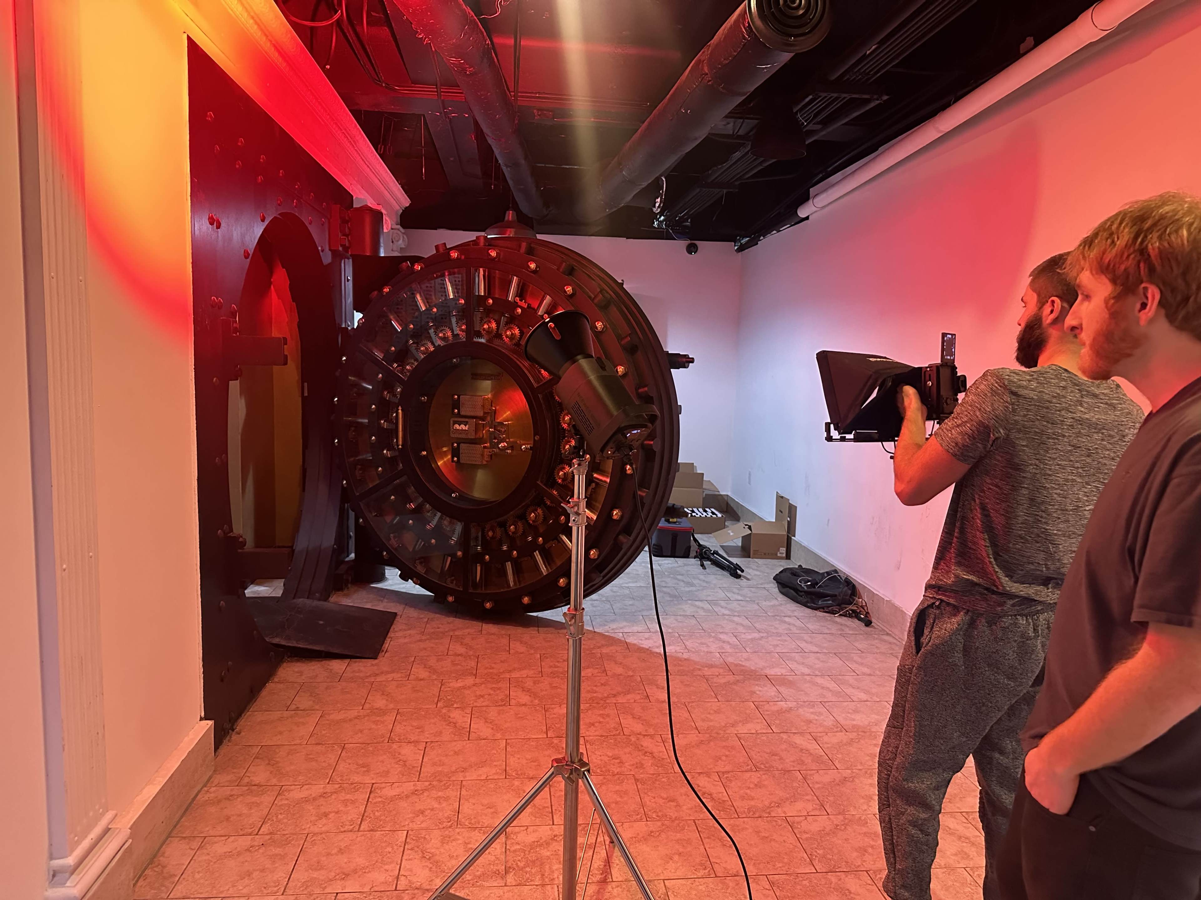 Downtown Bank Vault Production Studio Film Photography Set Image in Downtown Atlanta, Atlanta, GA