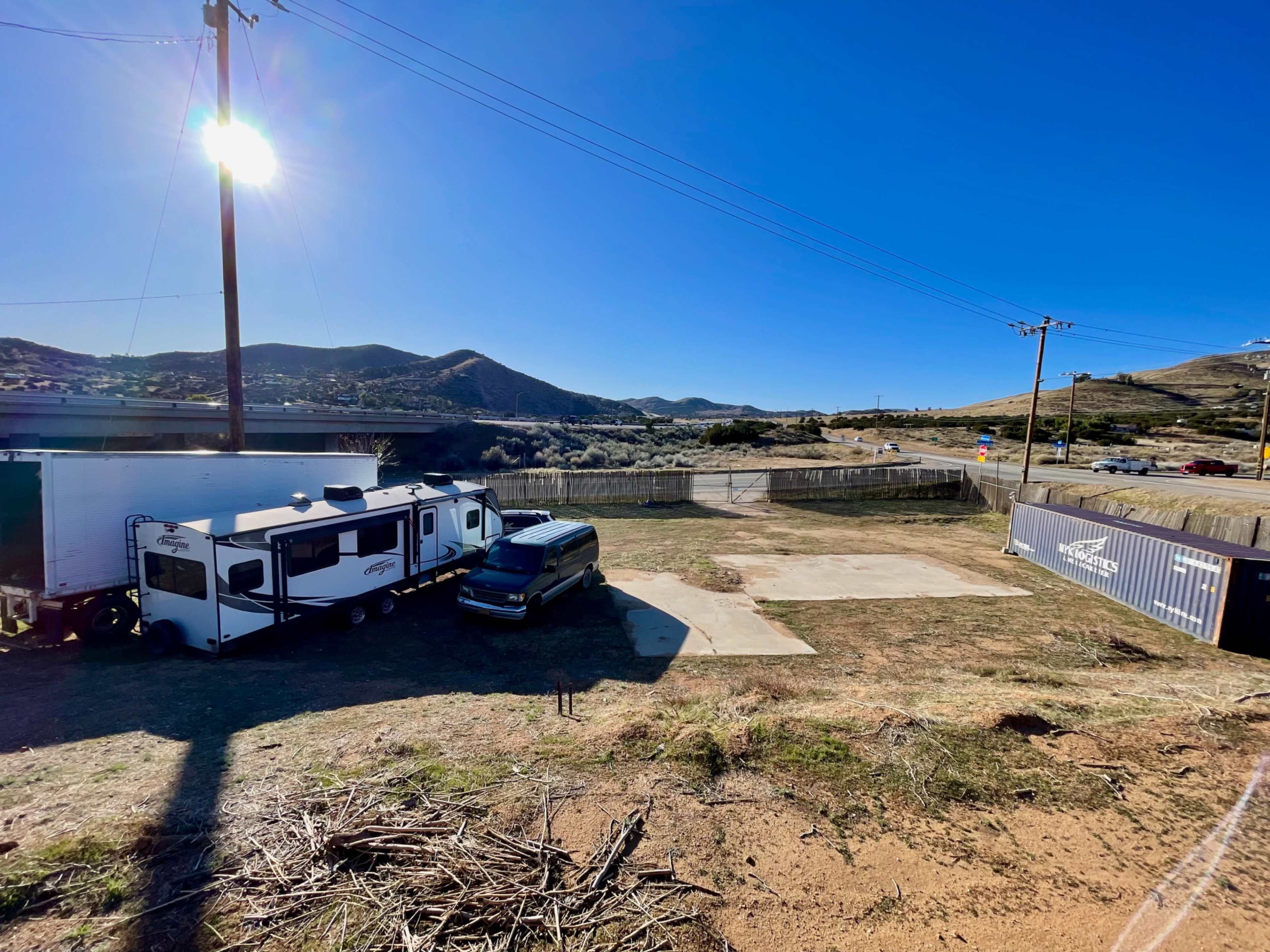 Vacant Desert Lot for Filming, Crew Parking, Base Camps, on M1 property Image in Acton, Acton, CA