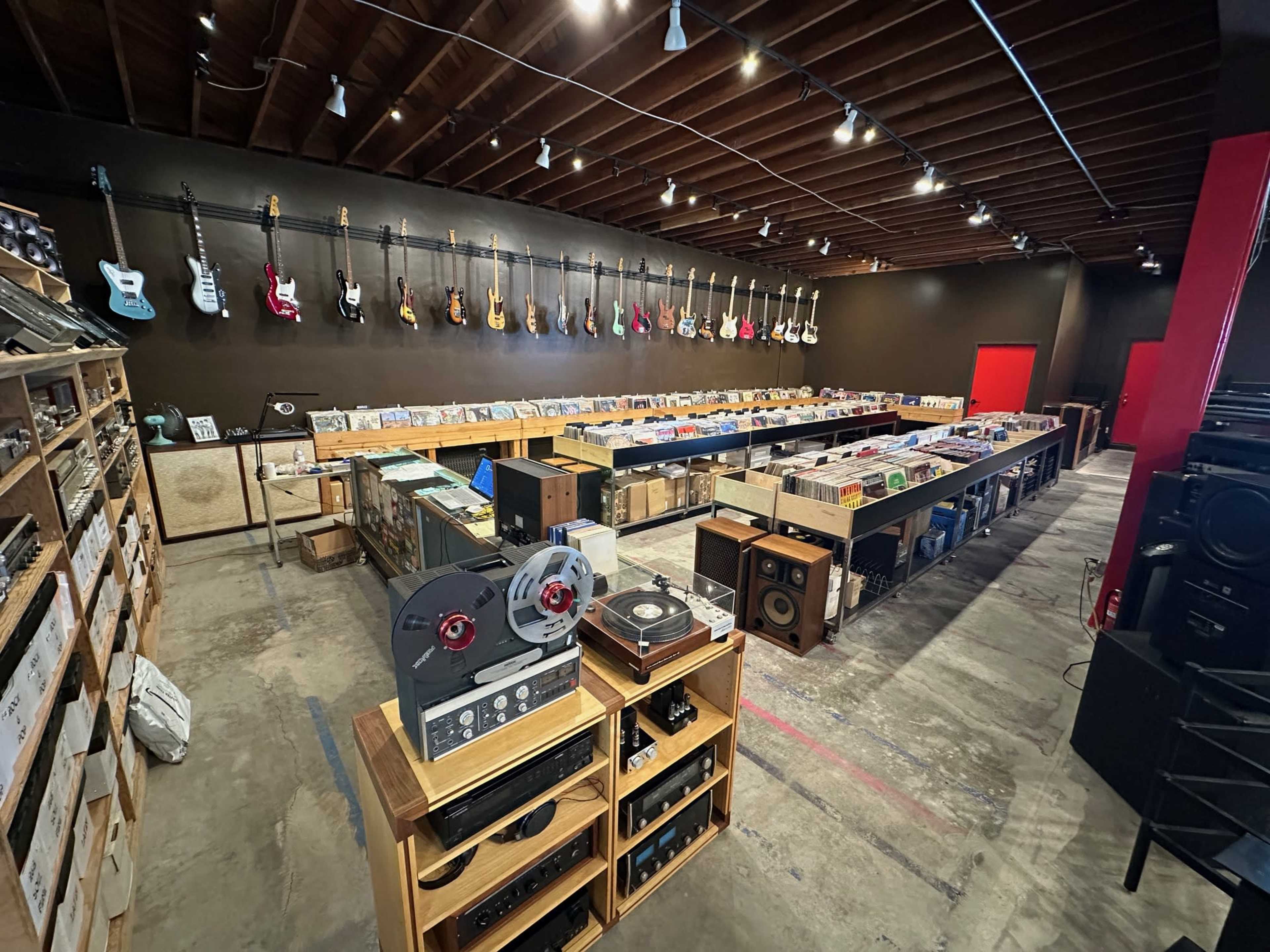 Music Instrument and Record Store Image in Northeast Los Angeles, Los Angeles, CA