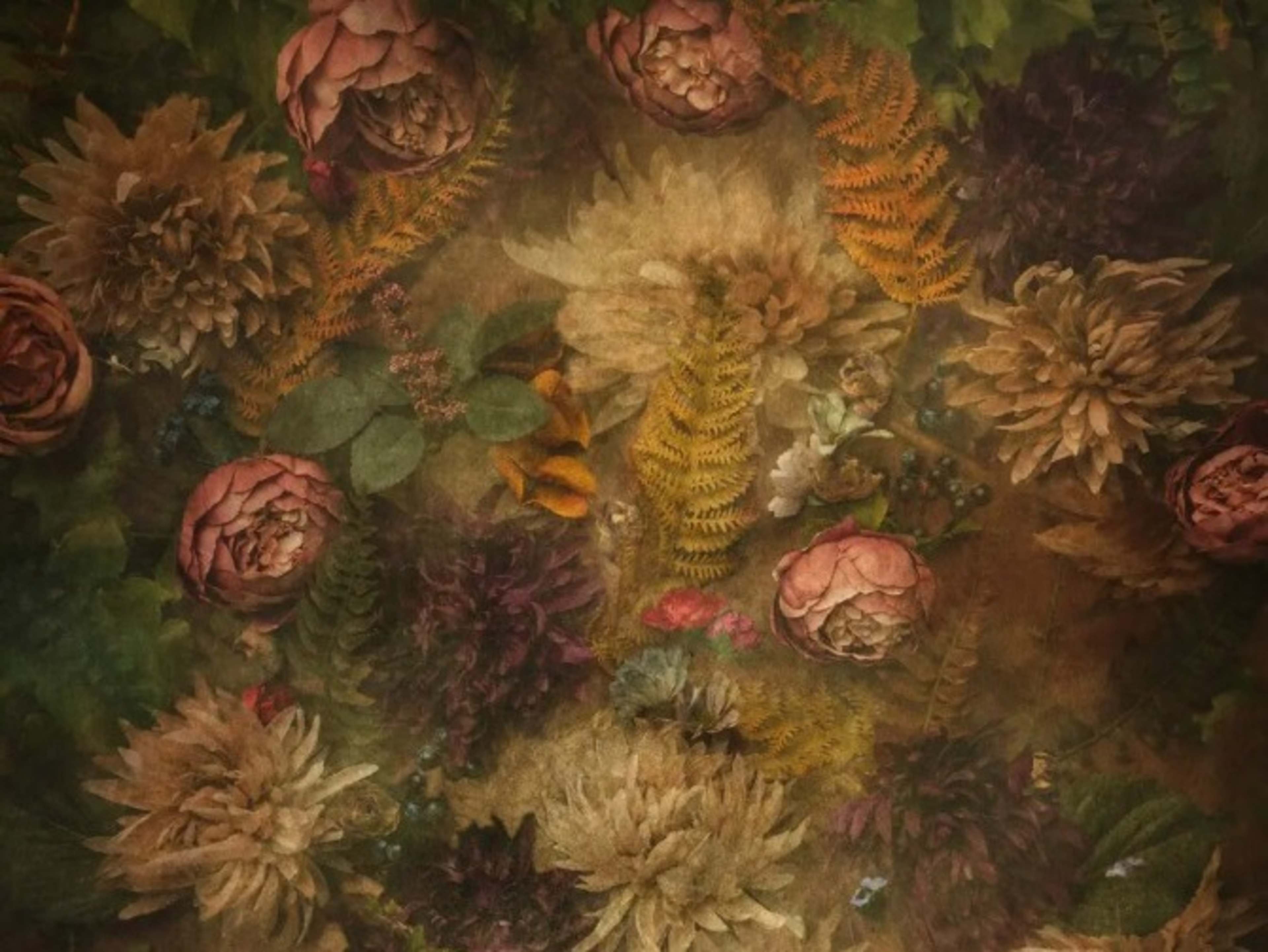 Vinyl Background - Art Botanical 7ft × 13ft