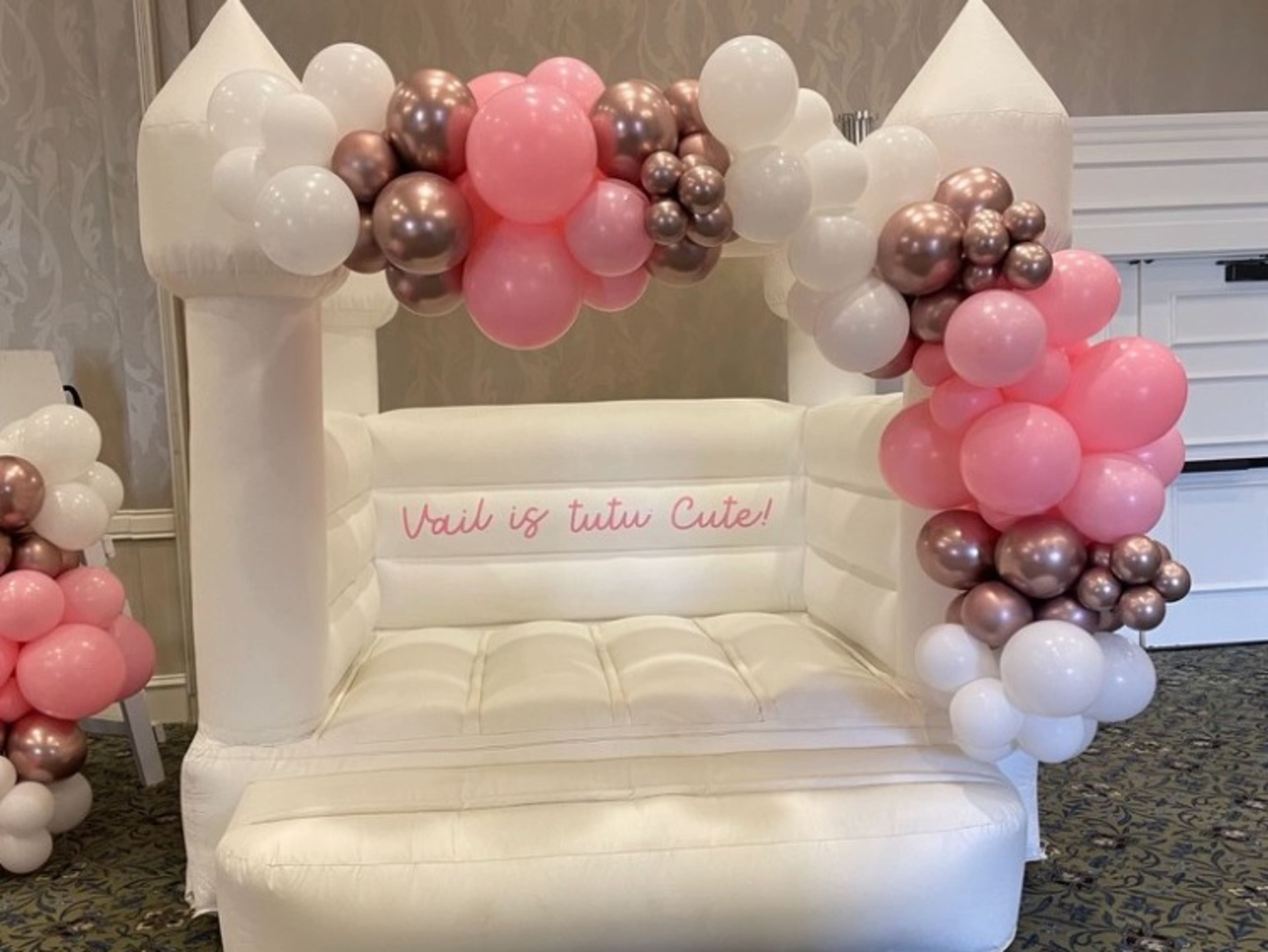 Small White Bounce House (Toddler Bouncer)