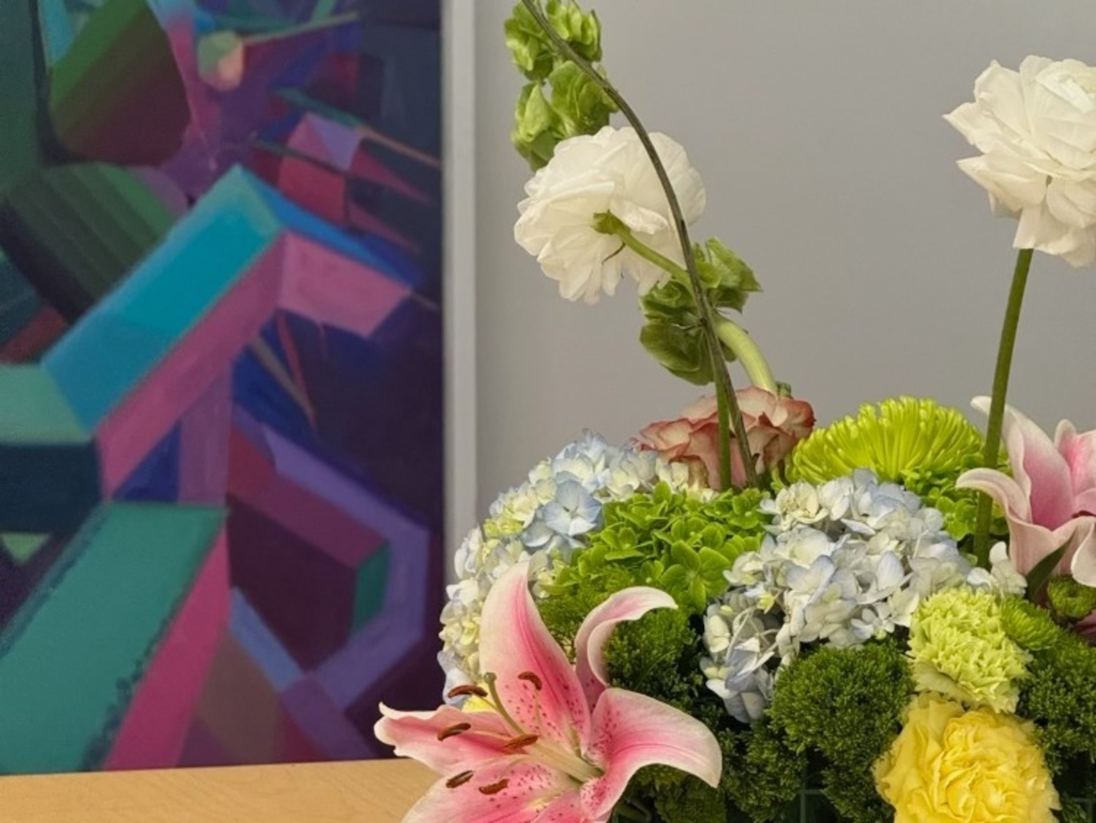 Styled Florals for the Space