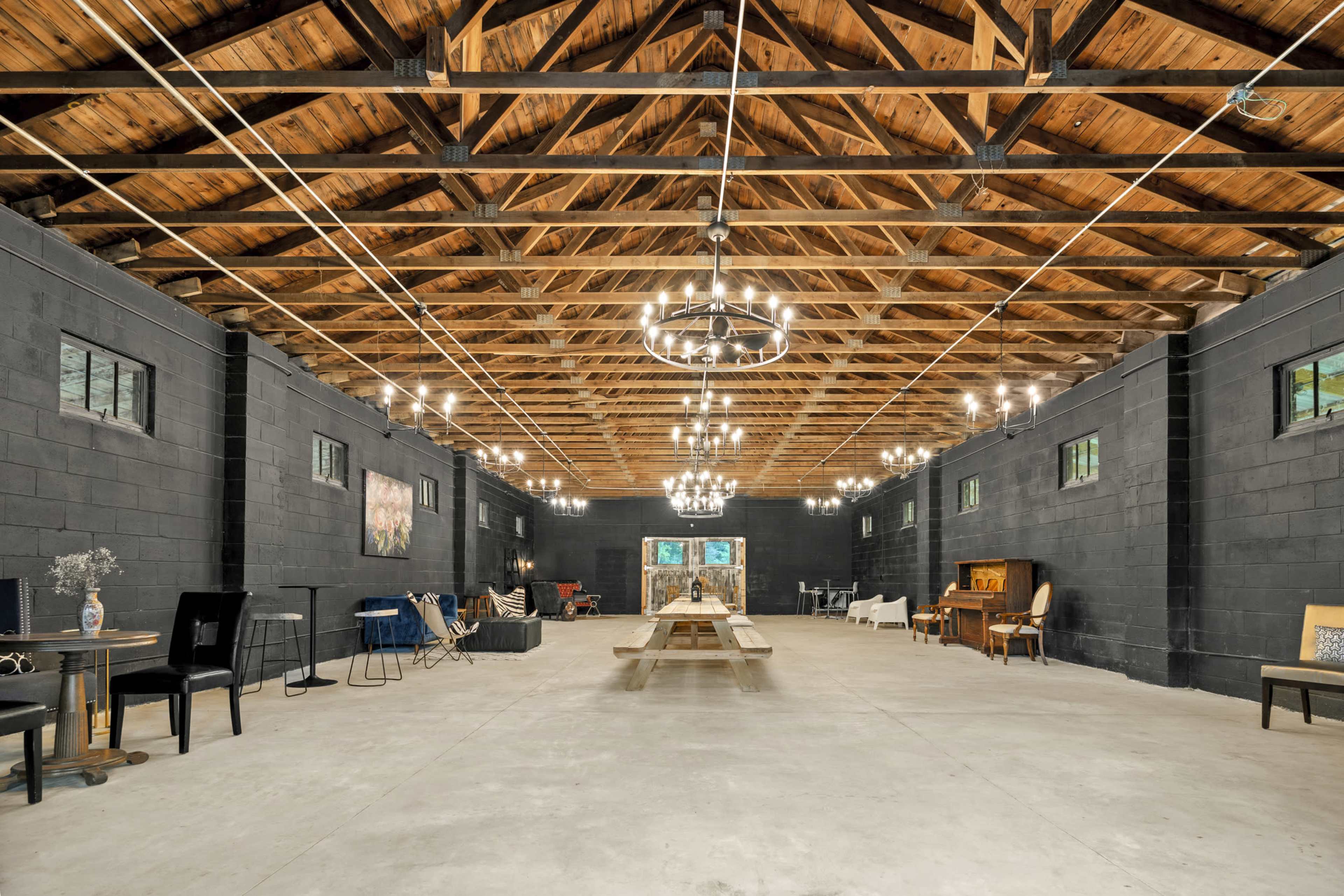 The Rustic Noir Barn – A Dramatic Canvas at Marcellus Farms Image in Cedarville, Brandywine, MD