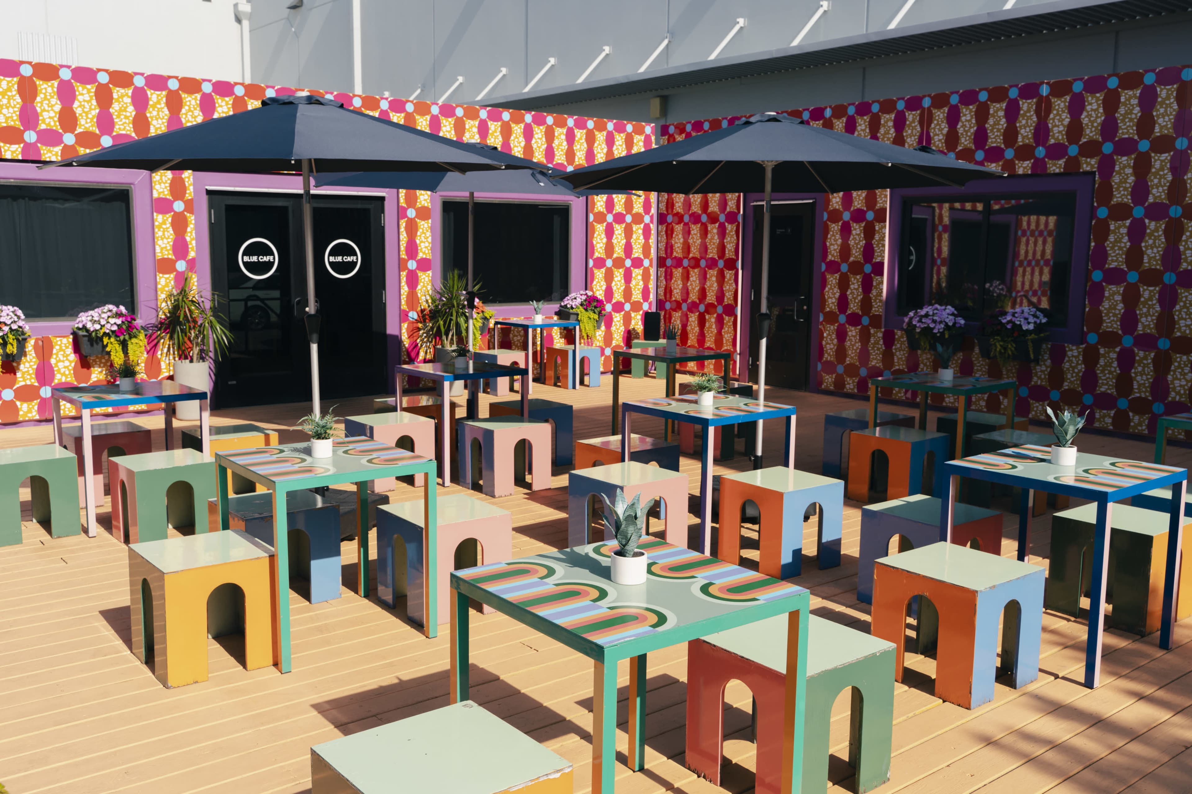 Urban Open-Air Deck with Artistic Vibes Image in Allapattah, Miami, FL